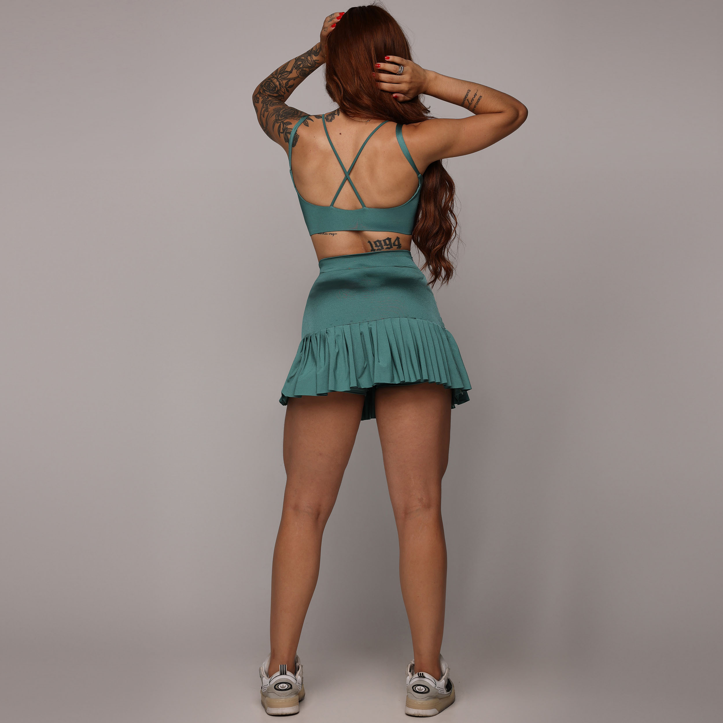 SHORT-SAIA MUST HAVE VERDE LAGUNA - Imagem 7
