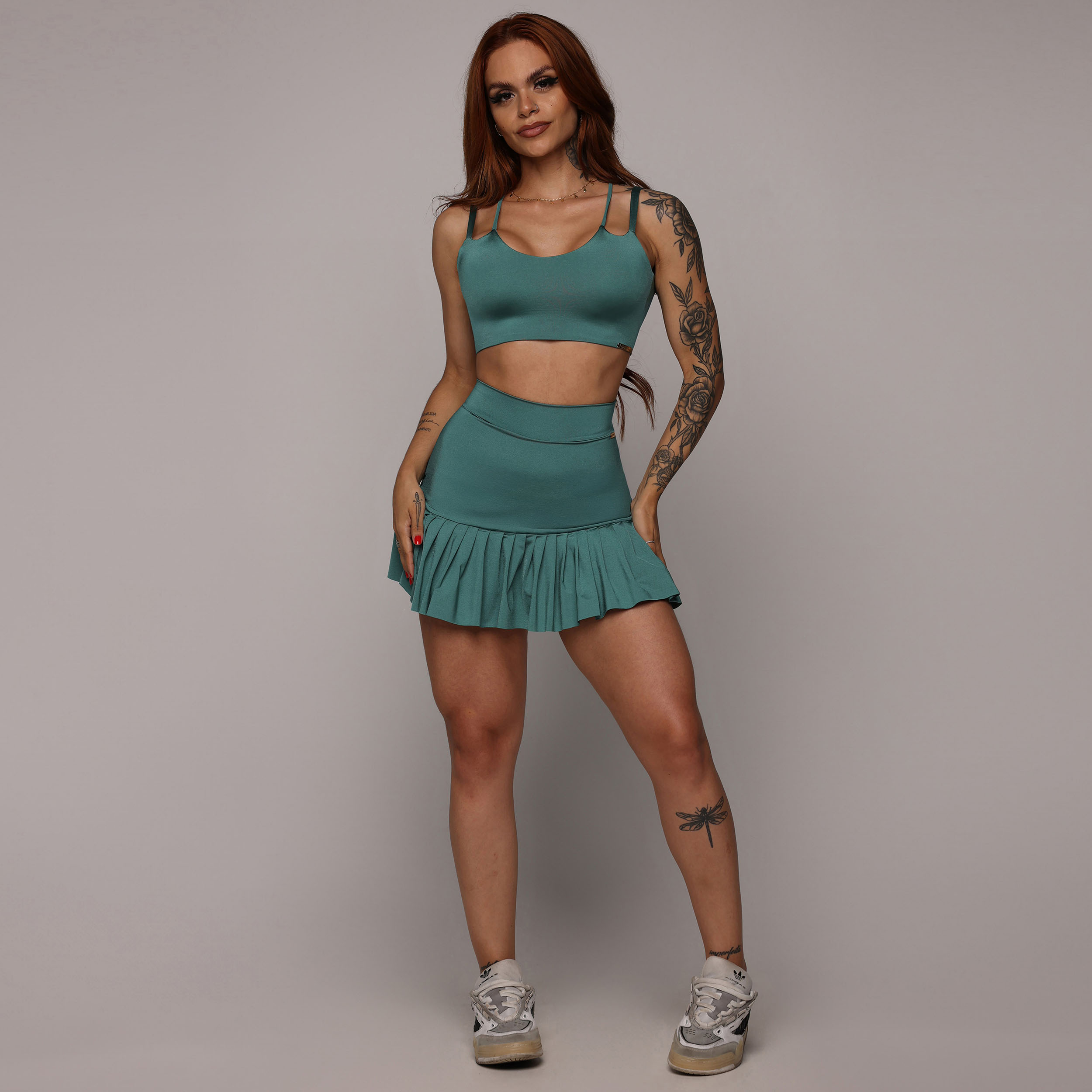 SHORT-SAIA MUST HAVE VERDE LAGUNA - Imagem 9