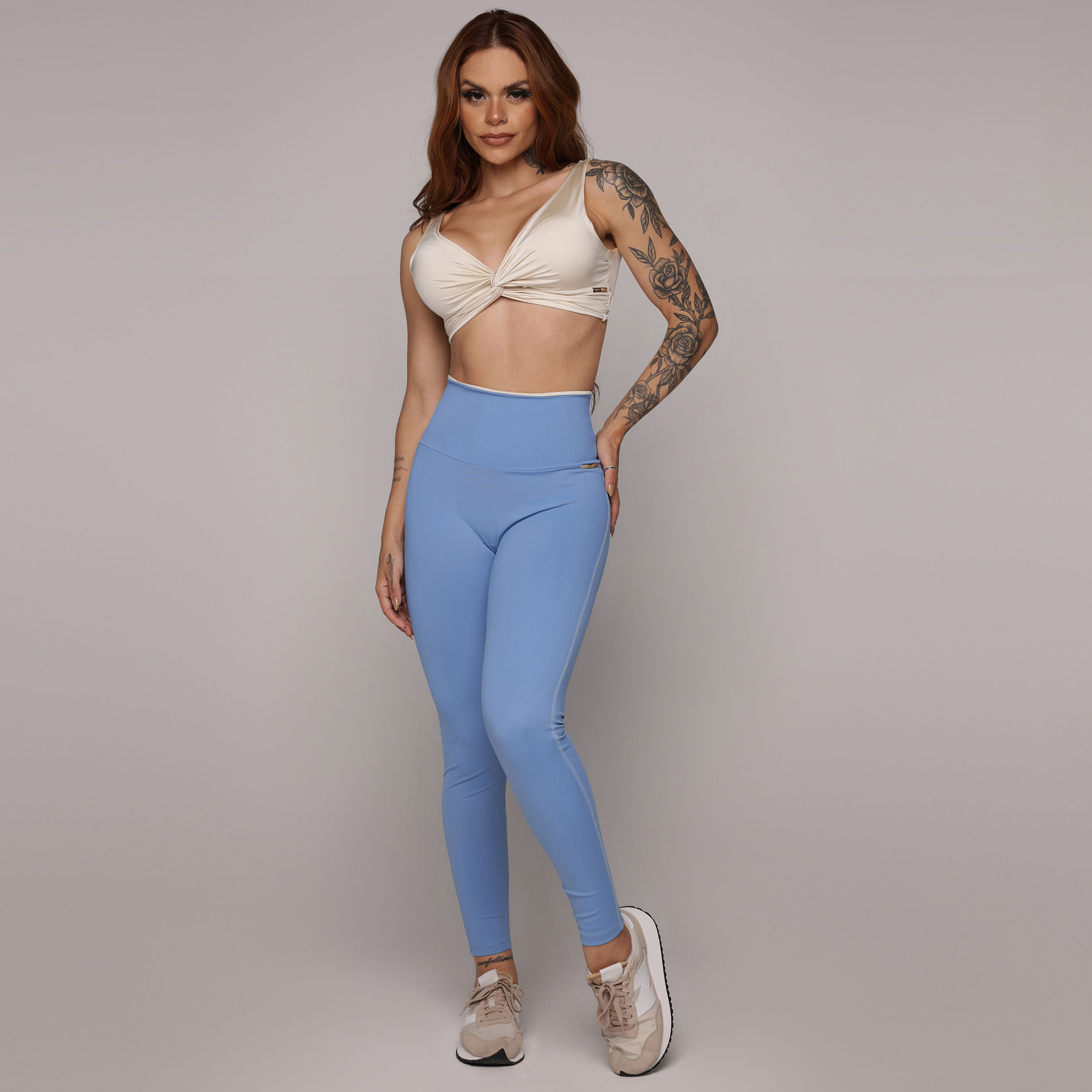 LEGGING HEART AZUL CELESTE - Imagem 4