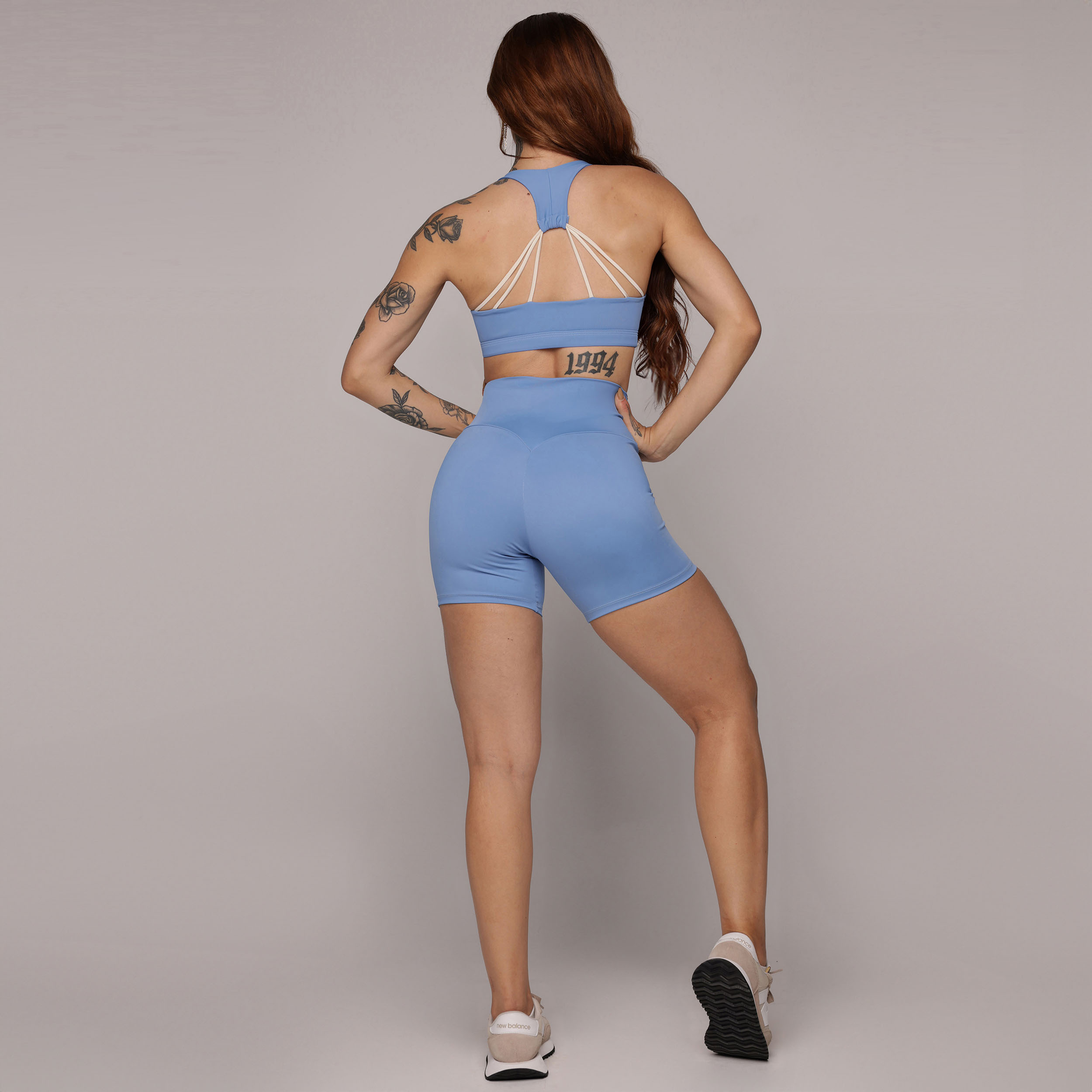 SHORT SENSE AZUL CELESTE - Imagem 6