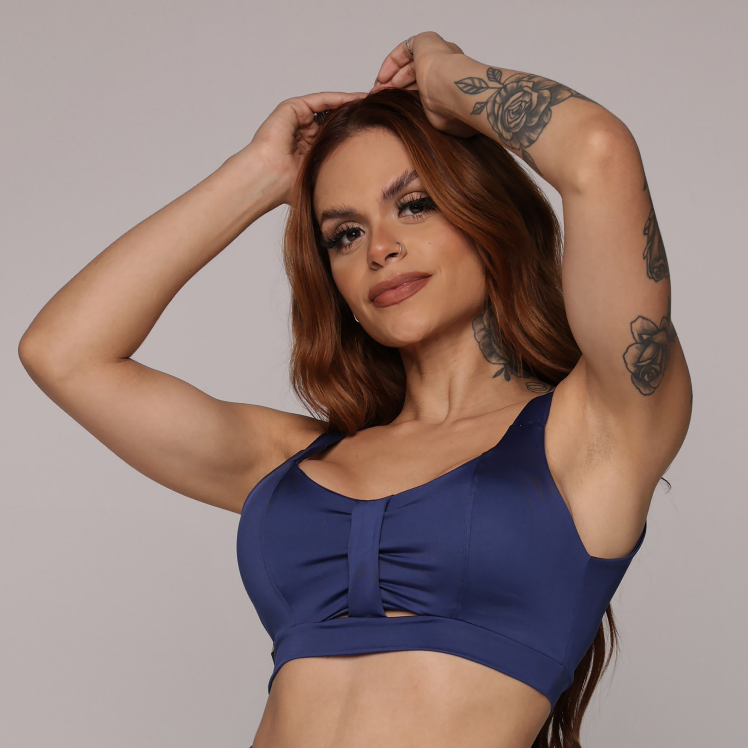 TOP RAVENA AZUL MARINHO - Imagem 3