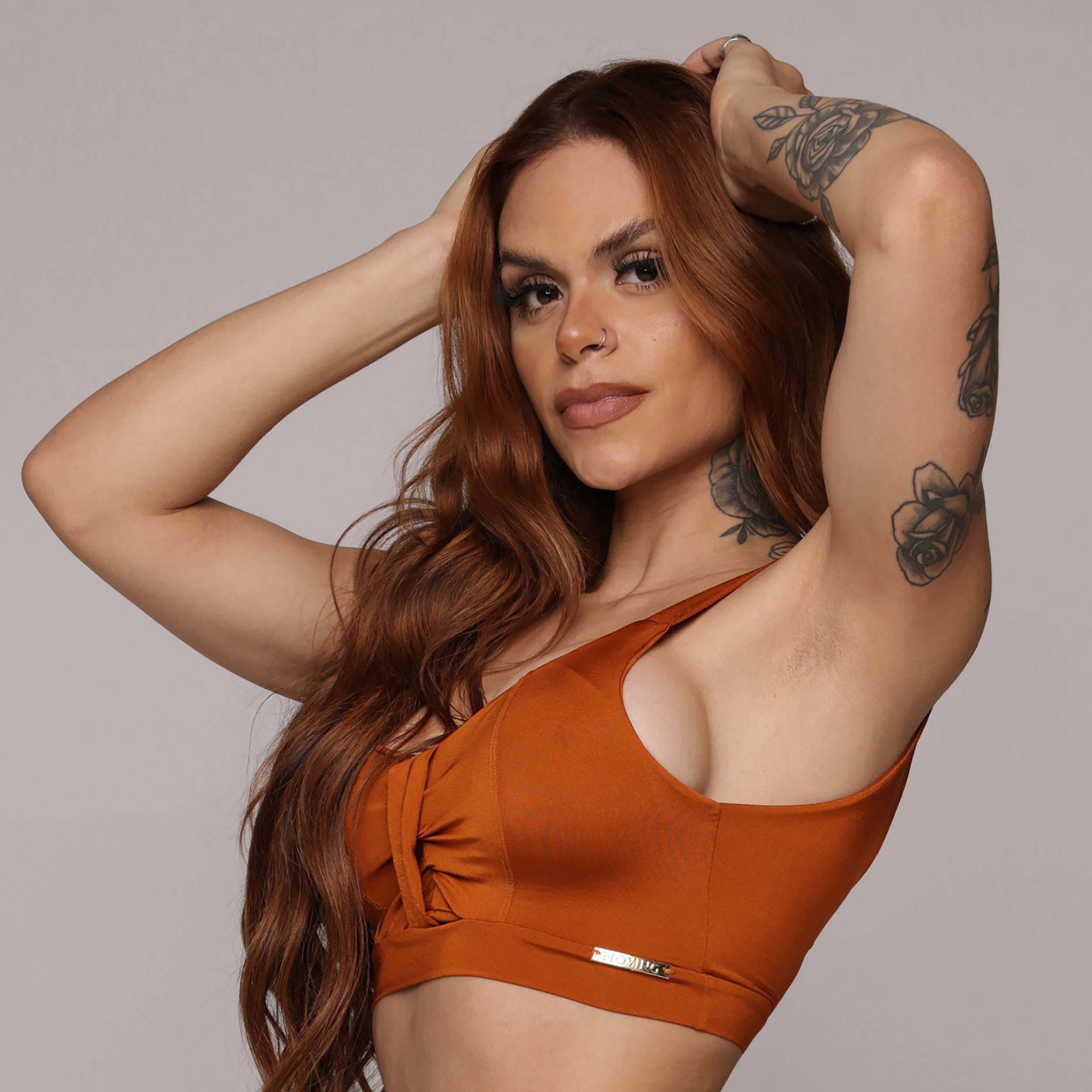 TOP RAVENA CARAMELO - Imagem 3