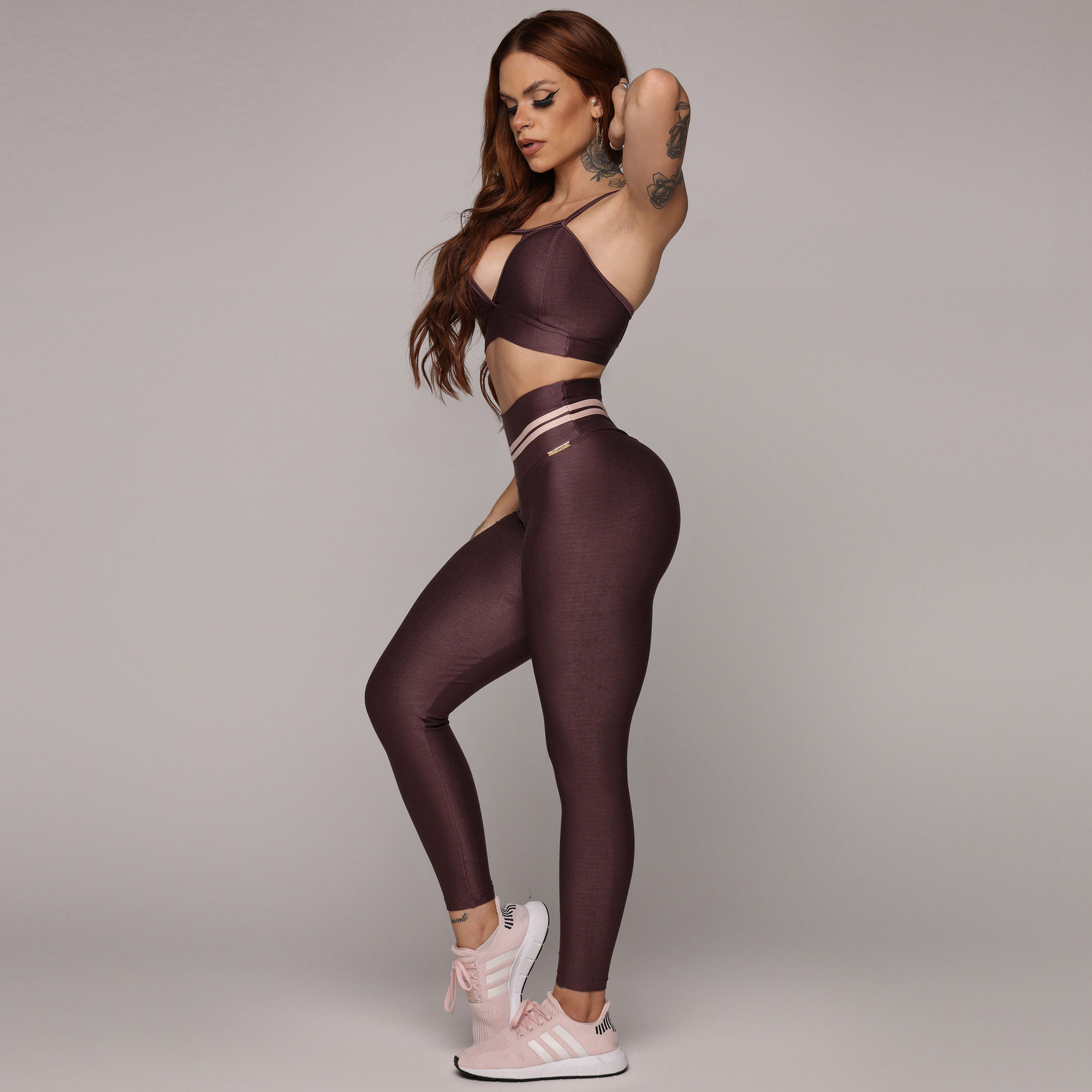 LEGGING EMPINA BUMBUM GLOSSY AÇAÍ - Imagem 6