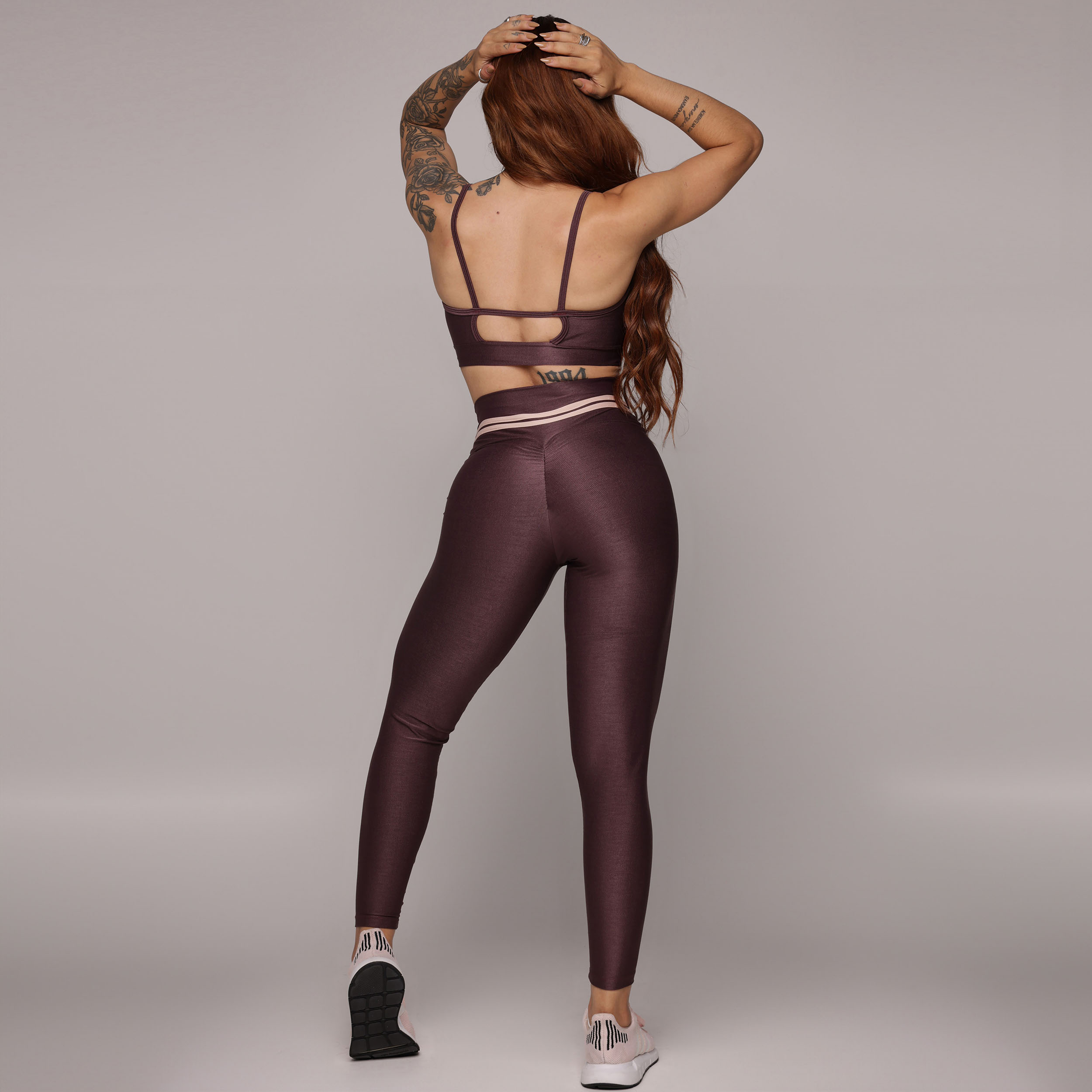 LEGGING EMPINA BUMBUM GLOSSY AÇAÍ - Imagem 7