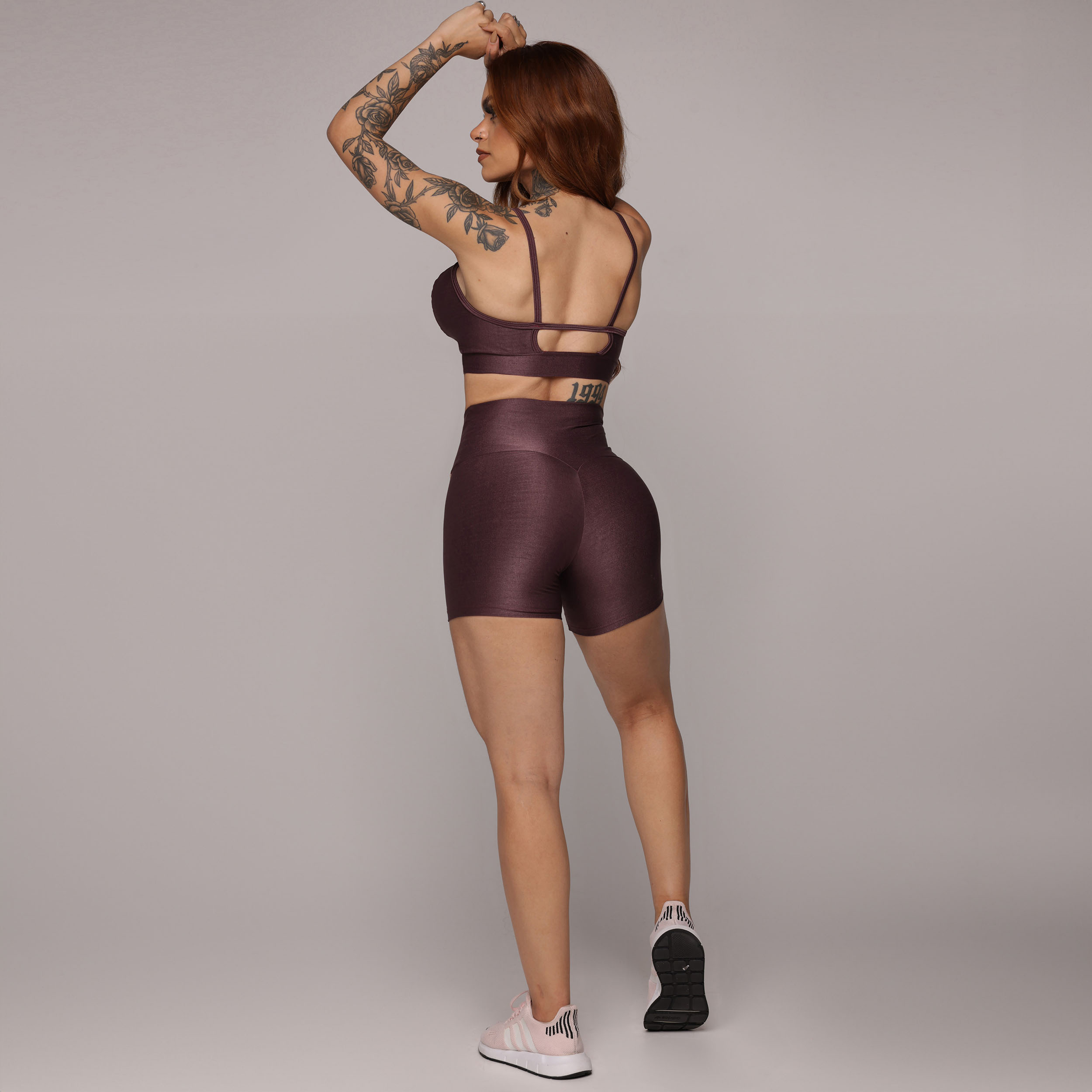 SHORT VIBE GLOSSY AÇAÍ - Imagem 7