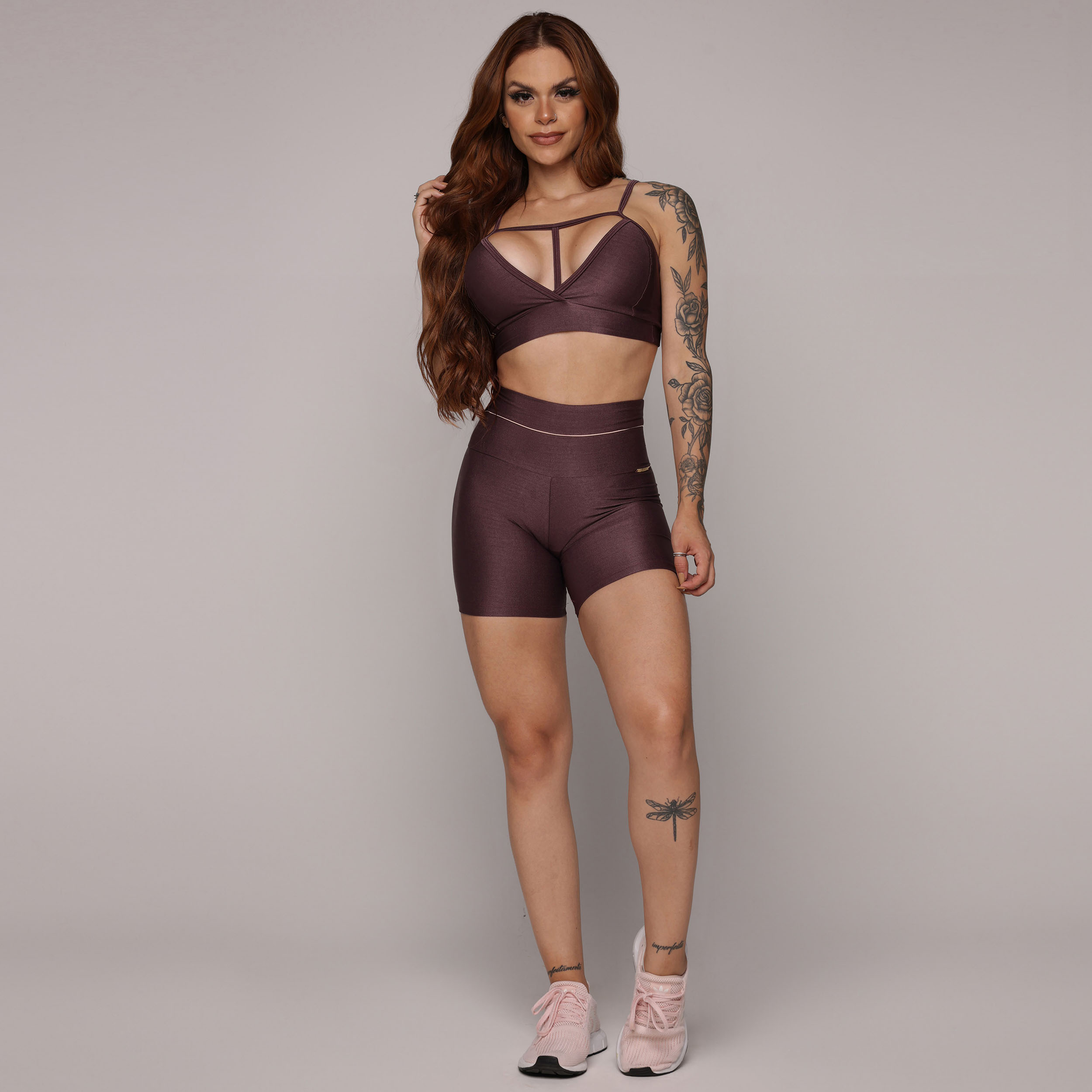 SHORT VIBE GLOSSY AÇAÍ - Imagem 8