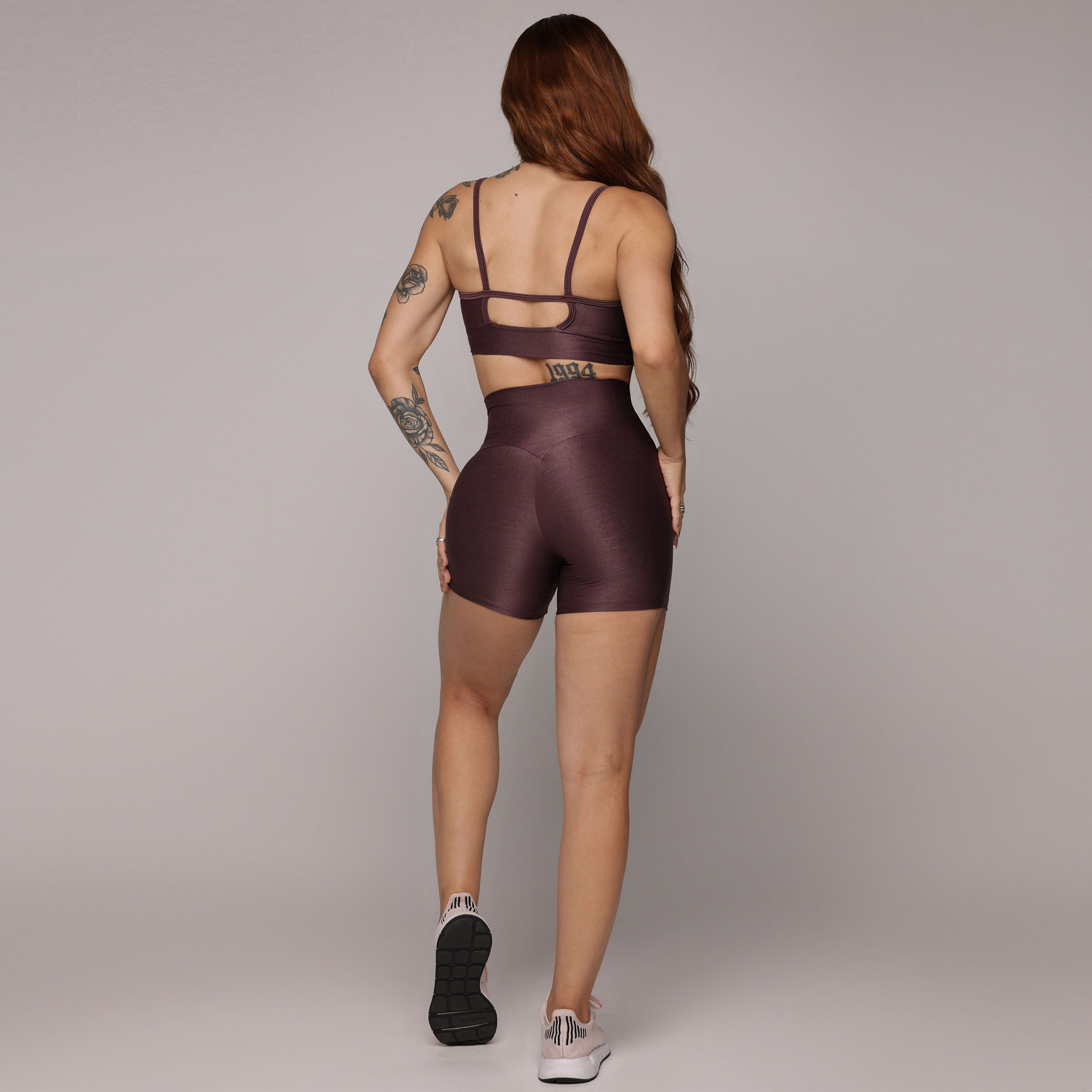 SHORT VIBE GLOSSY AÇAÍ - Imagem 9