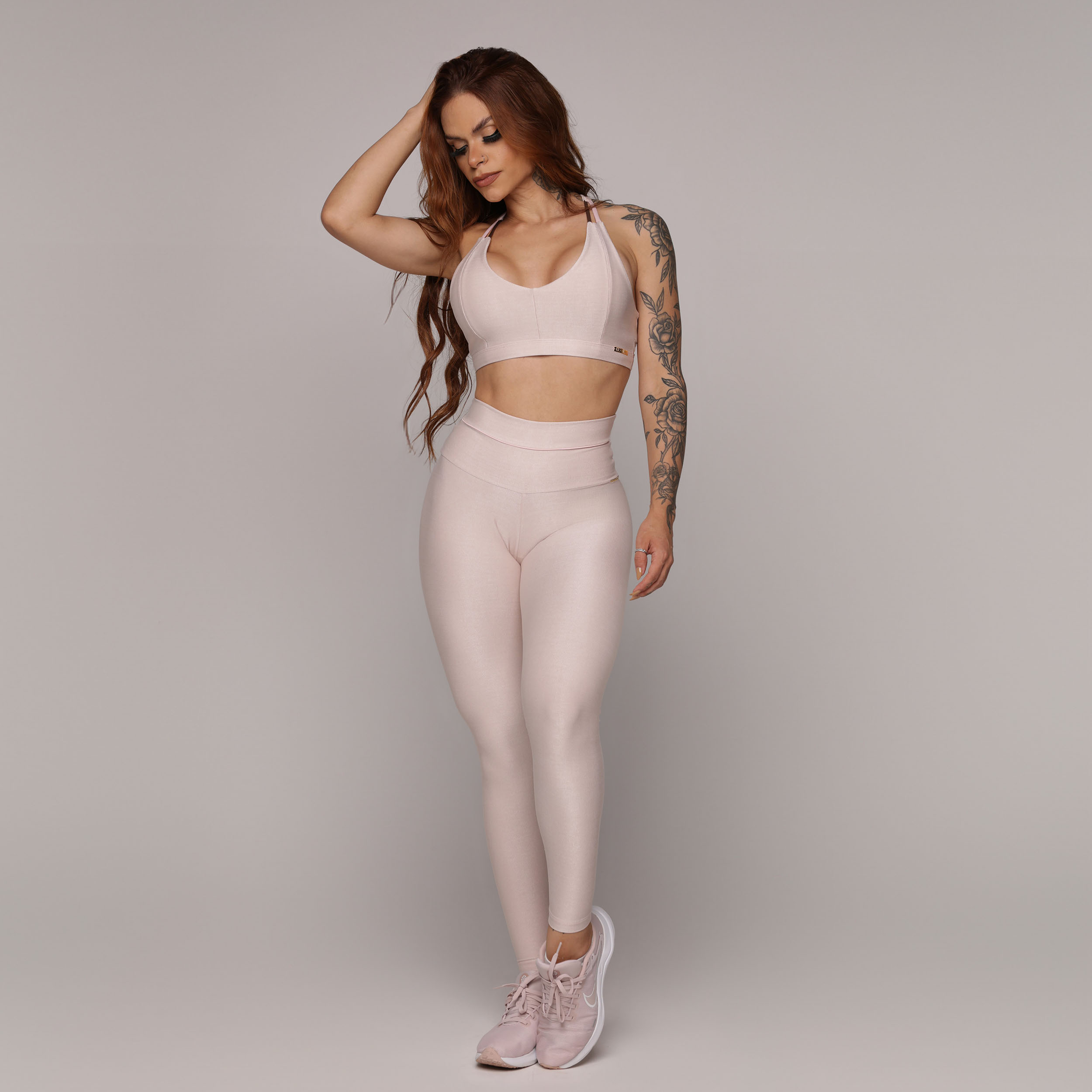 LEGGING CHADE GLOSSY BLUSH - Imagem 6