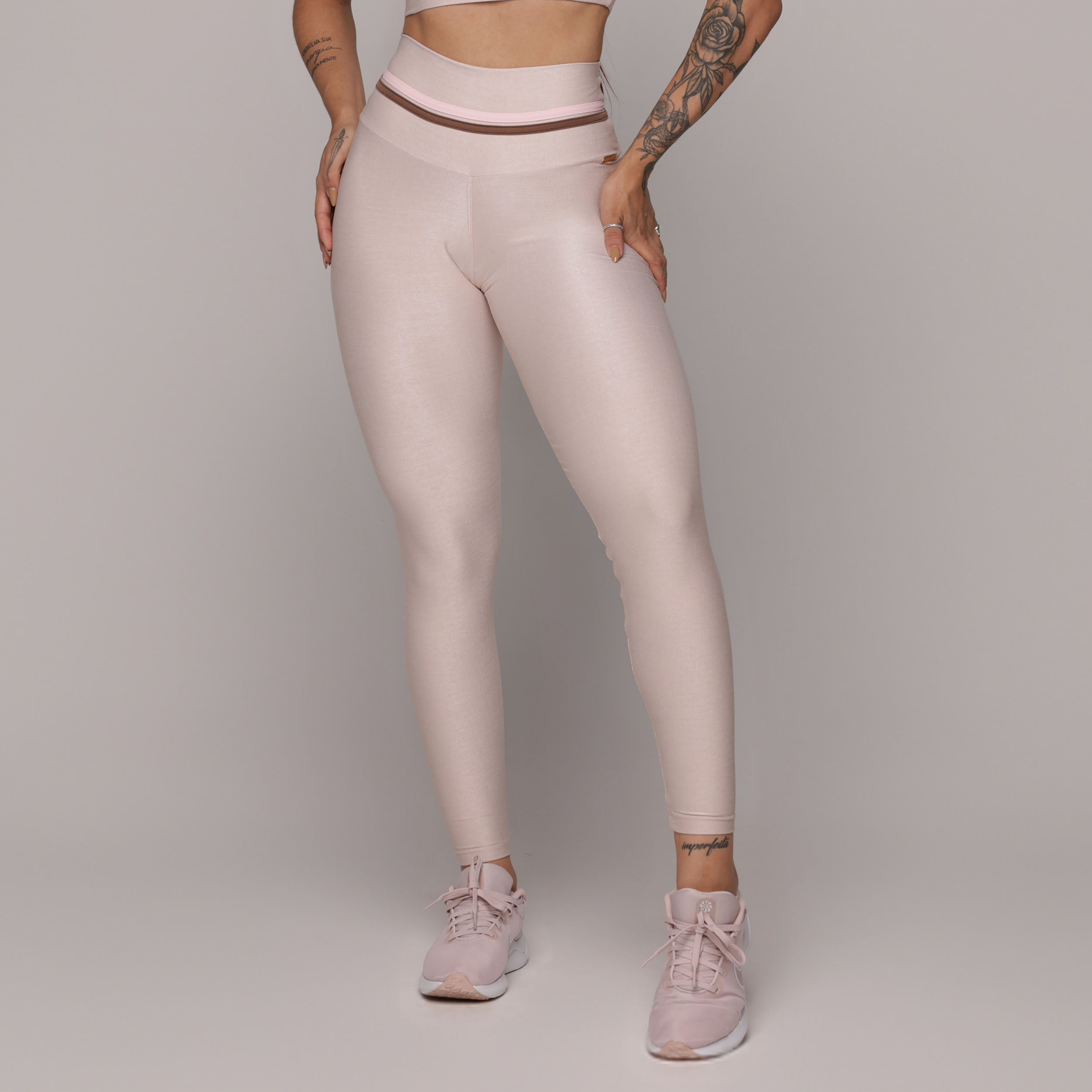 LEGGING EMPINA BUMBUM GLOSSY BLUSH - Imagem 3
