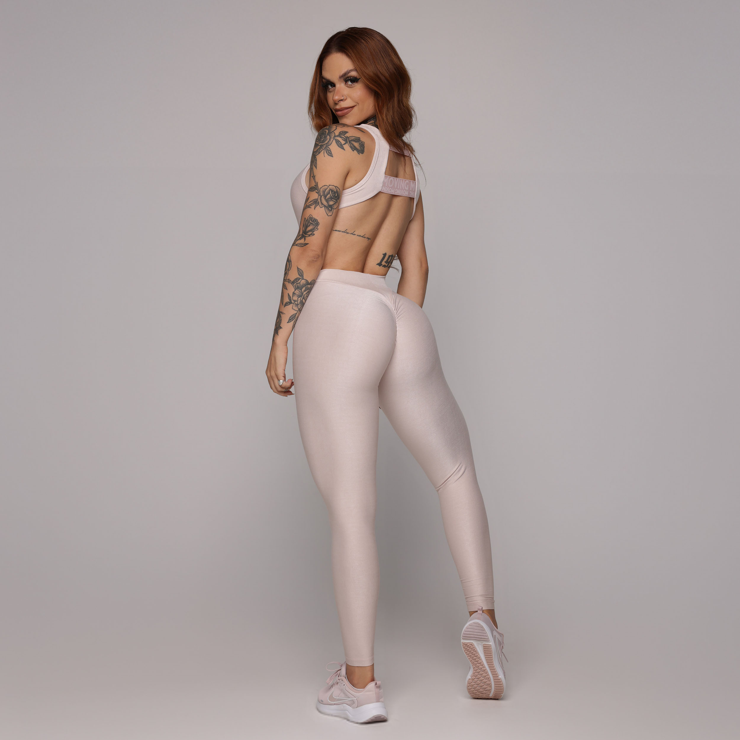 MACACÃO NOCAUTE EMPINA BUMBUM GLOSSY BLUSH - Imagem 6