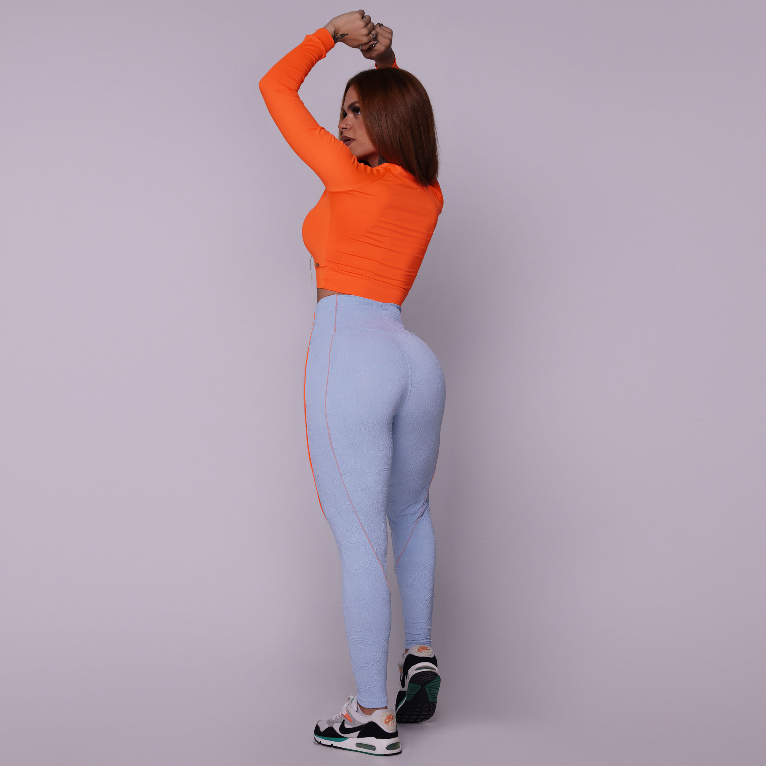 LEGGING HOPE JACQUARD ROUND CÉU AZUL - Imagem 7