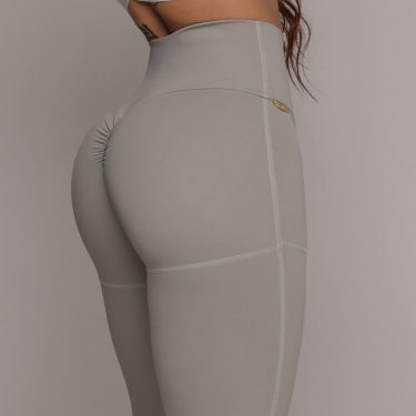 LEGGING PUMP EMPINA BUMBUM CINZA SPACE