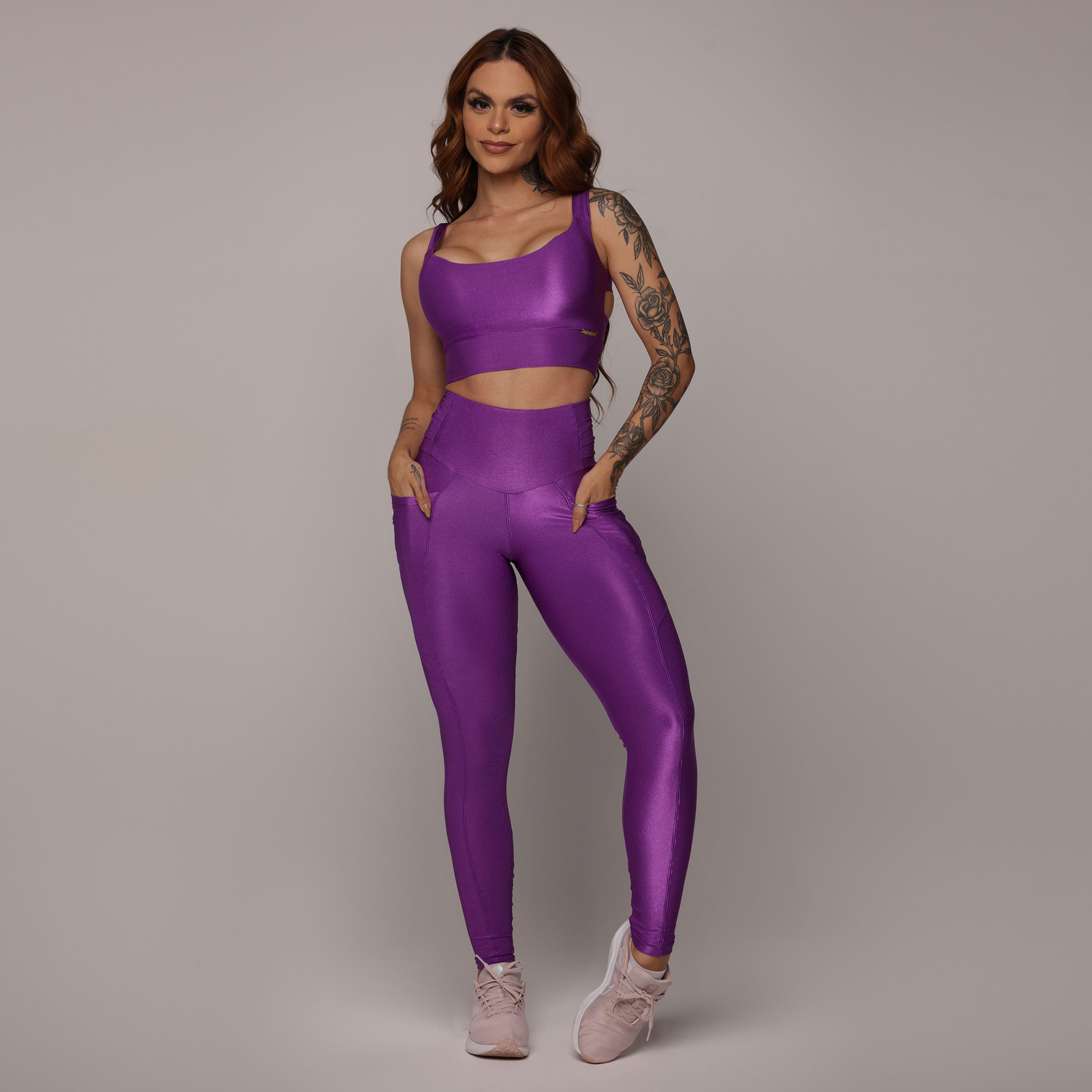 TOP CRETA GLOSSY PÚRPURA - Imagem 5