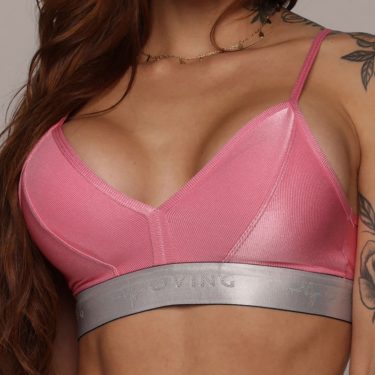 TOP MILANO GLOSSY ROSA CHICLETE