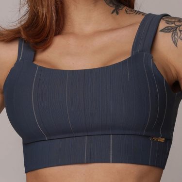 TOP FAIXA JACQUARD ANIMAL COM BRANCO