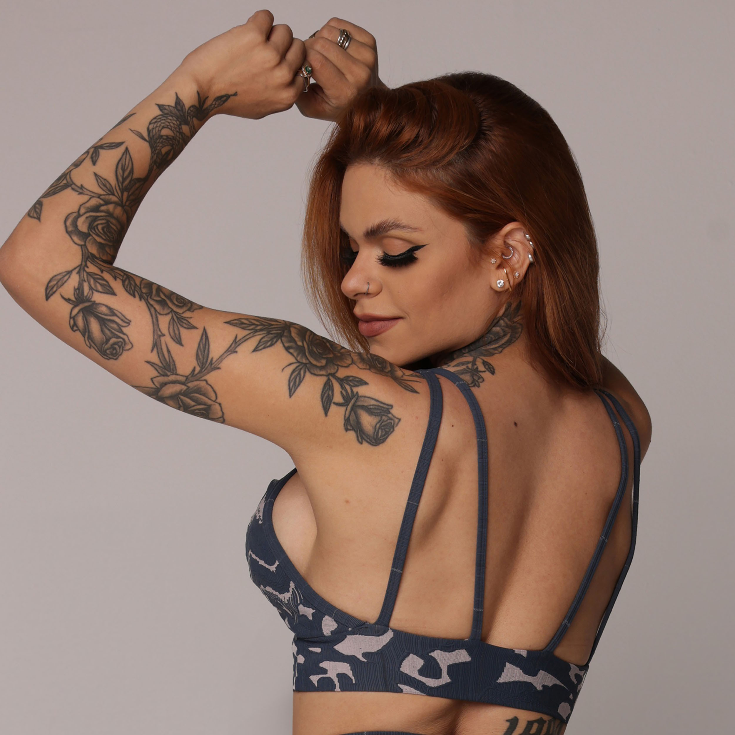 TOP TORONTO JACQUARD ANIMAL COM BRANCO - Imagem 3