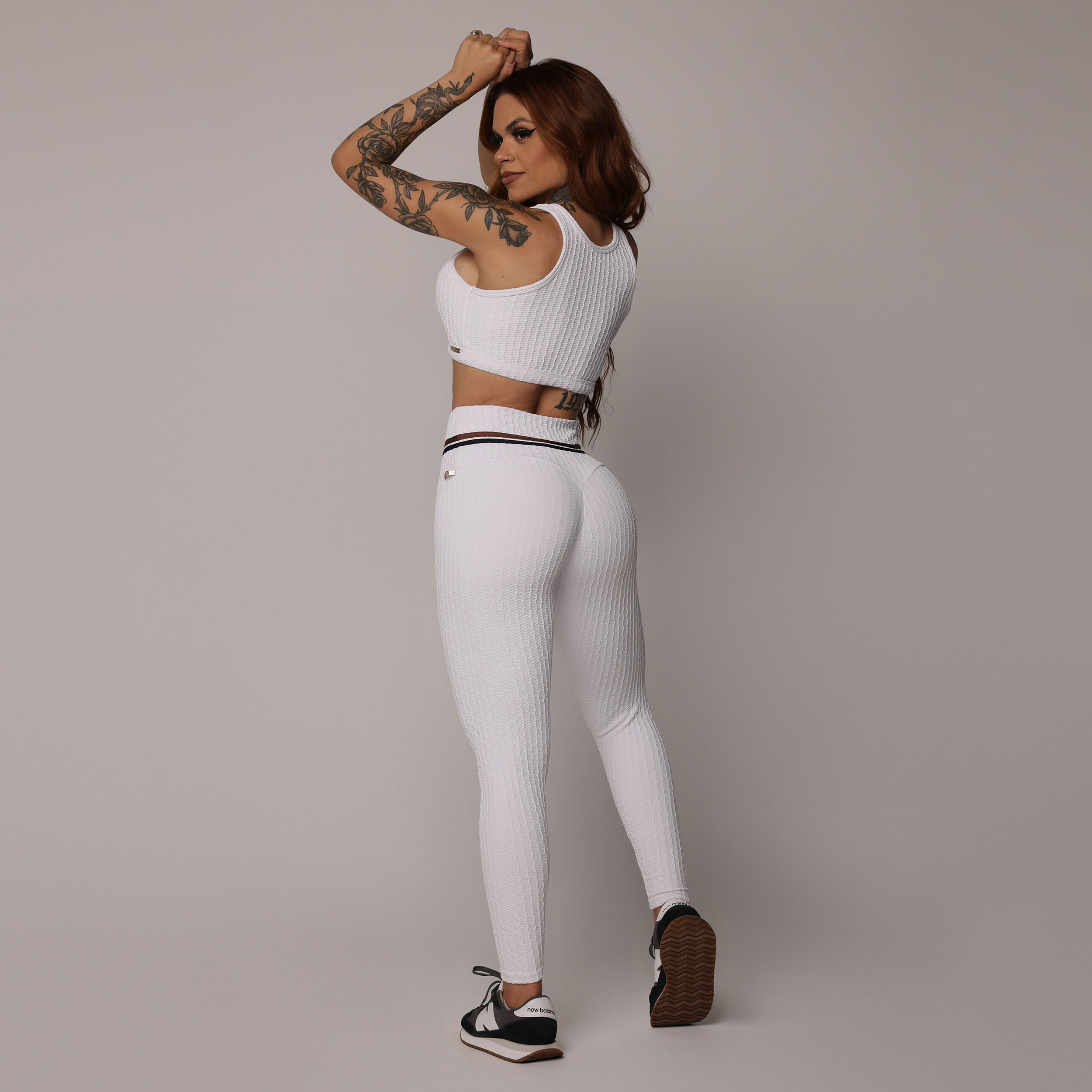 TOP TORINO JACQUARD SAVOIR BRANCO - Imagem 7