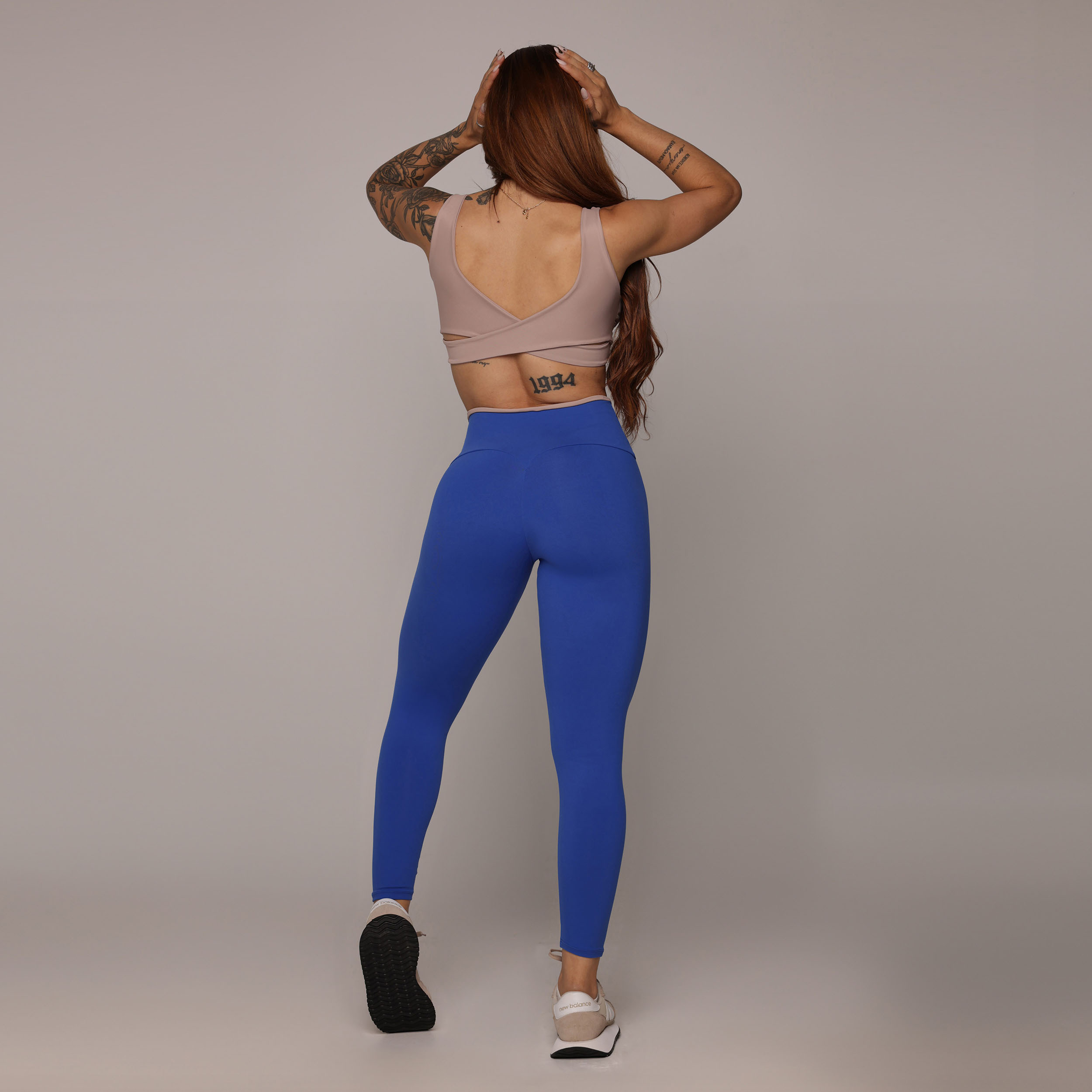 LEGGING HEART BICOLOR AZUL SAFIRA - Imagem 6