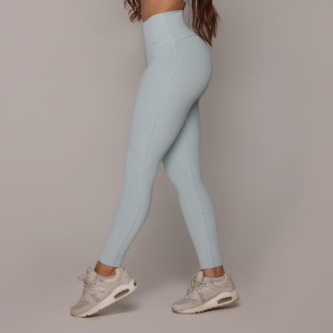 LEGGING HEART JACQUARD CANELADO AZUL SERENITY