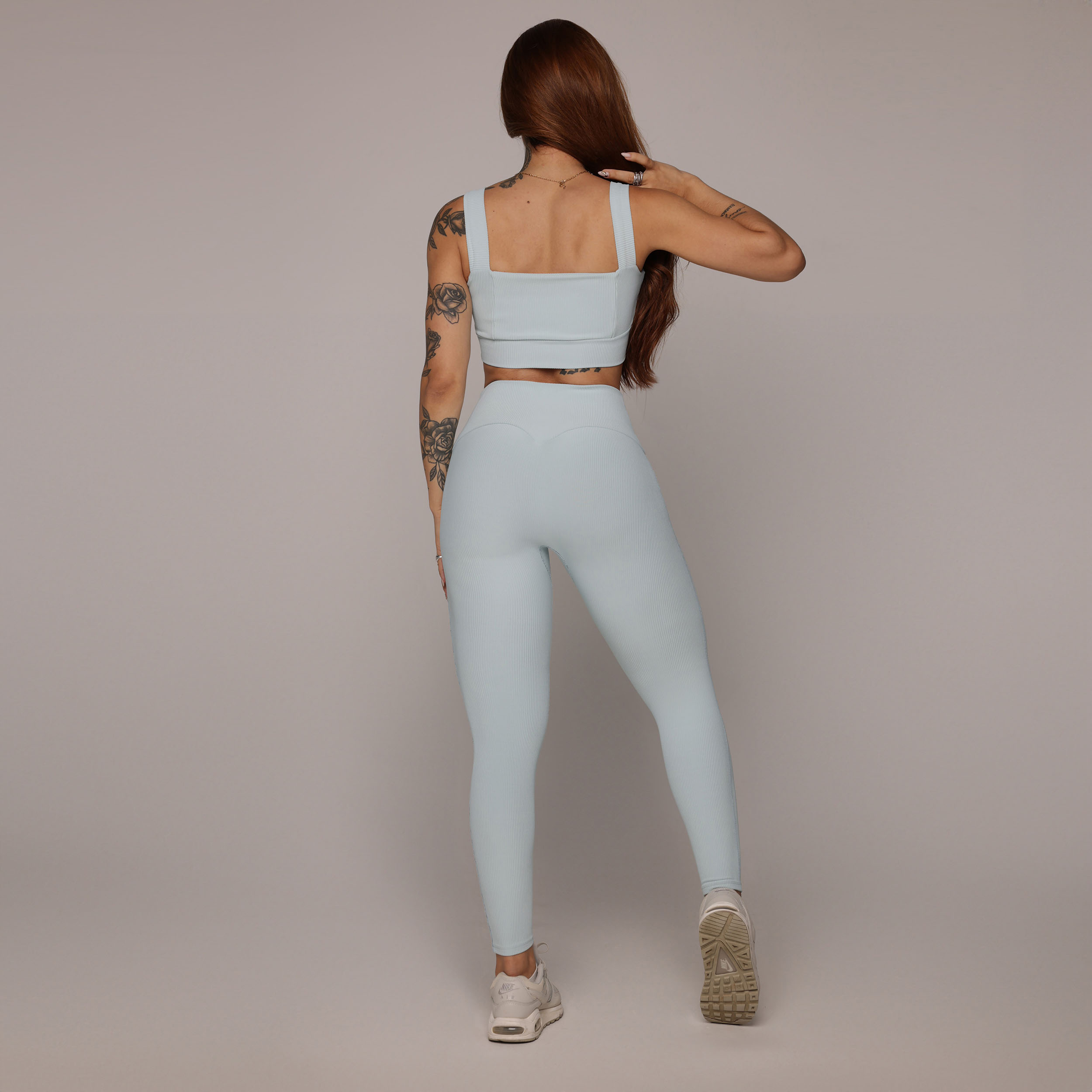 TOP IRIS JACQUARD CANELADO AZUL SERENITY - Imagem 6