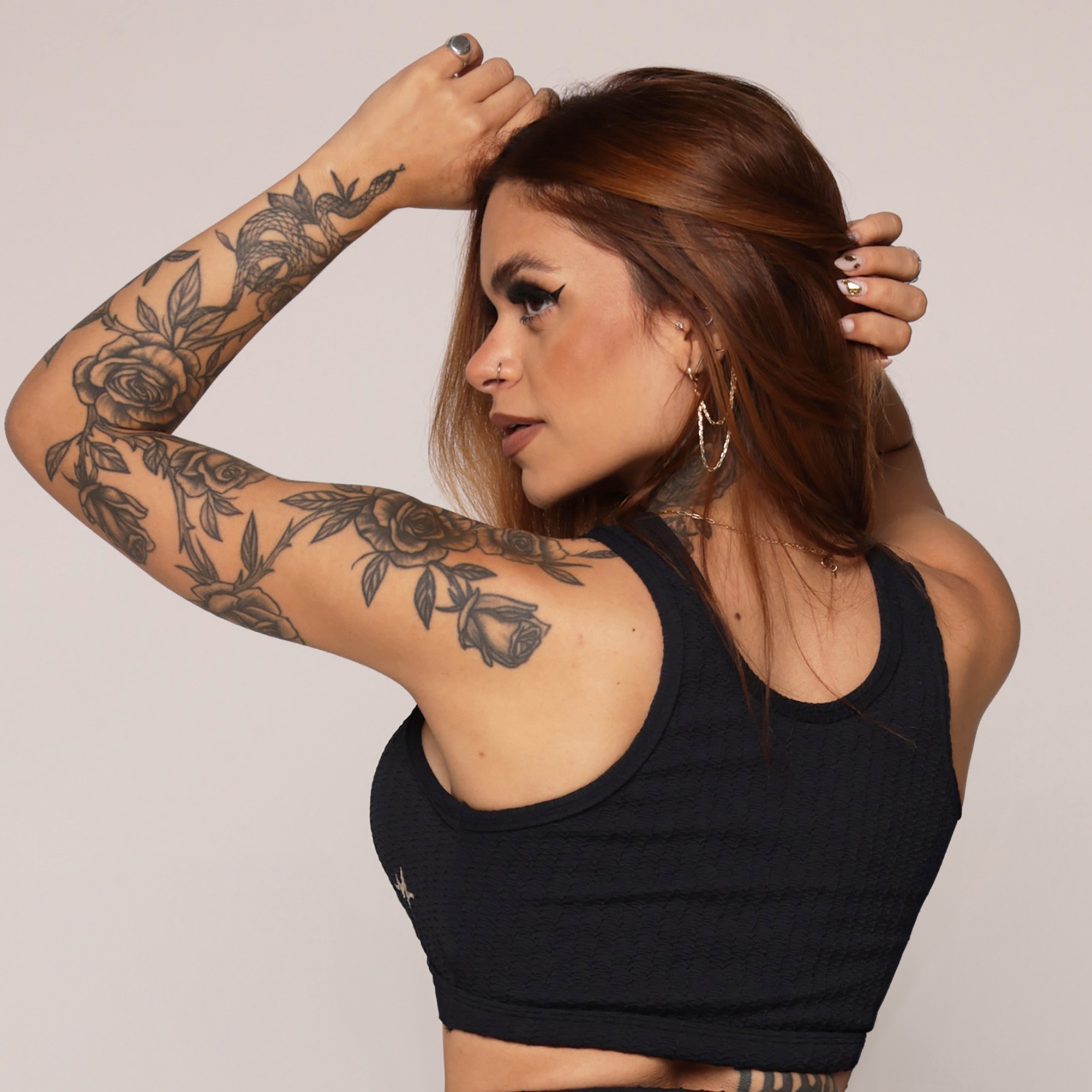 TOP TORINO JACQUARD SAVOIR PRETO - Imagem 4