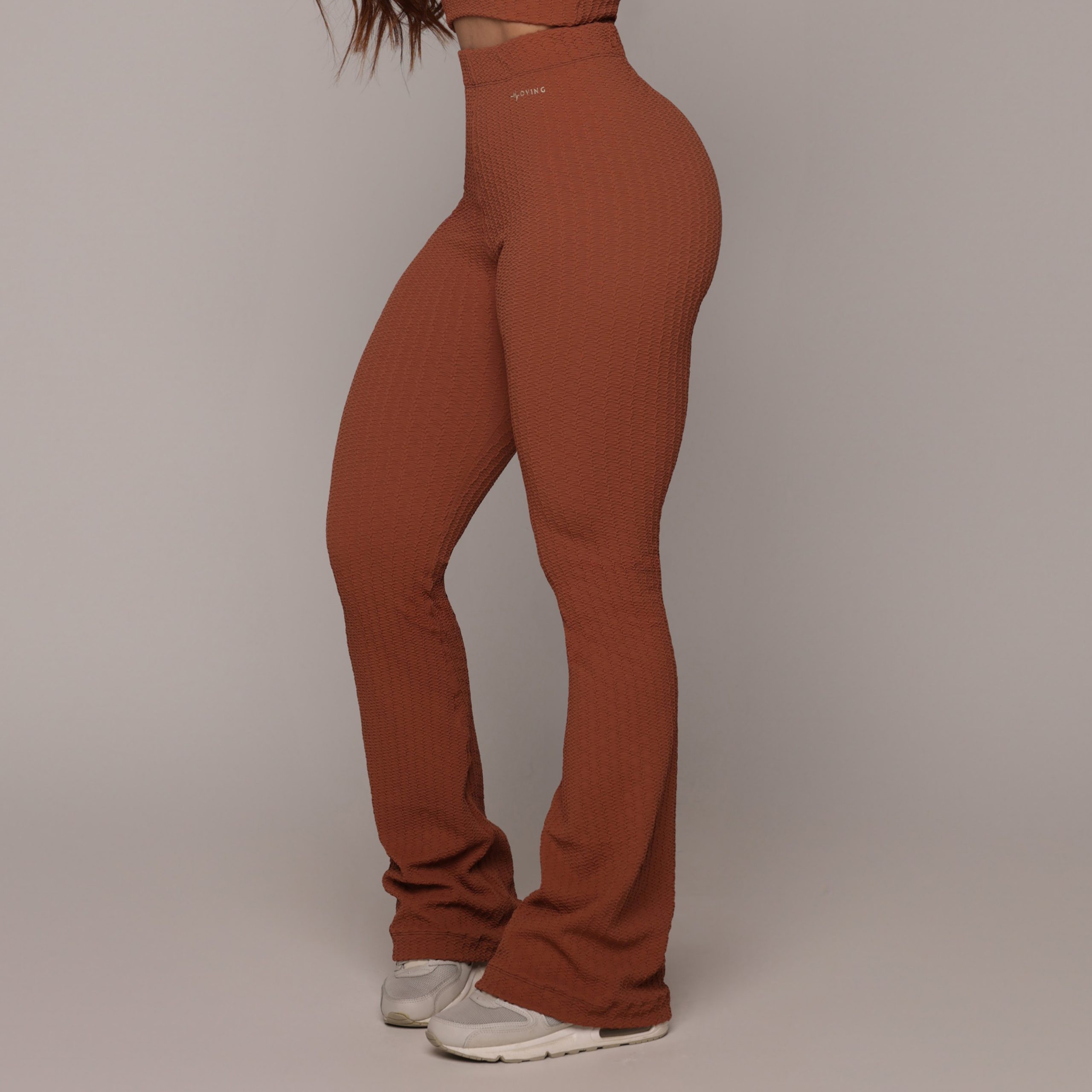 CALÇA FLARE JACQUARD SAVOIR TERRA