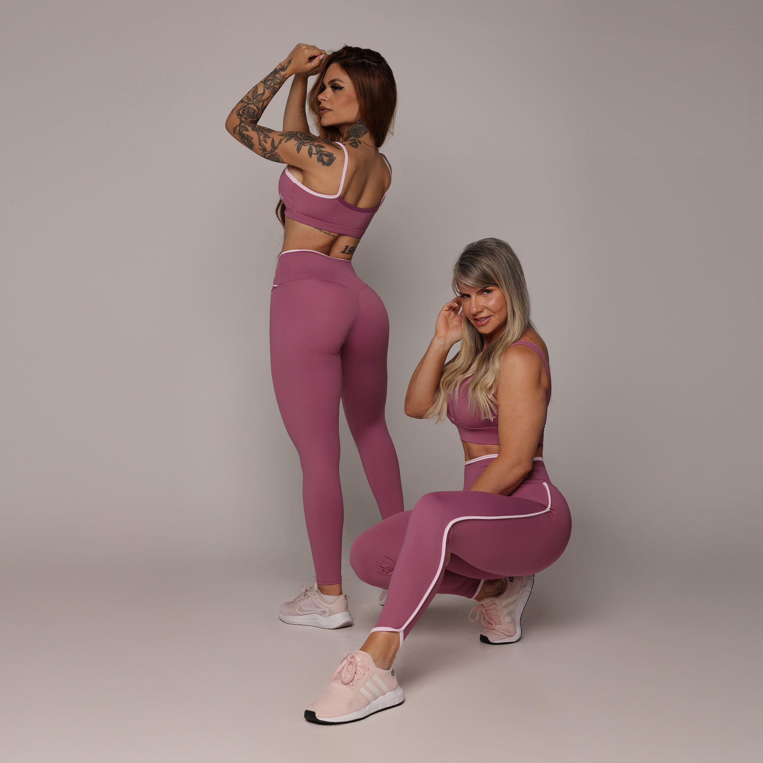 LEGGING SENSE BICOLOR ROSA QUEIMADO - Imagem 7