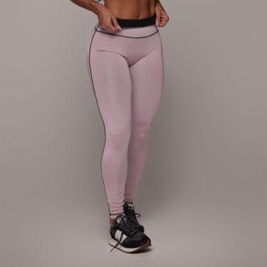 LEGGING DUPLA FACE BLACKOUT GLOSS ROSÊ