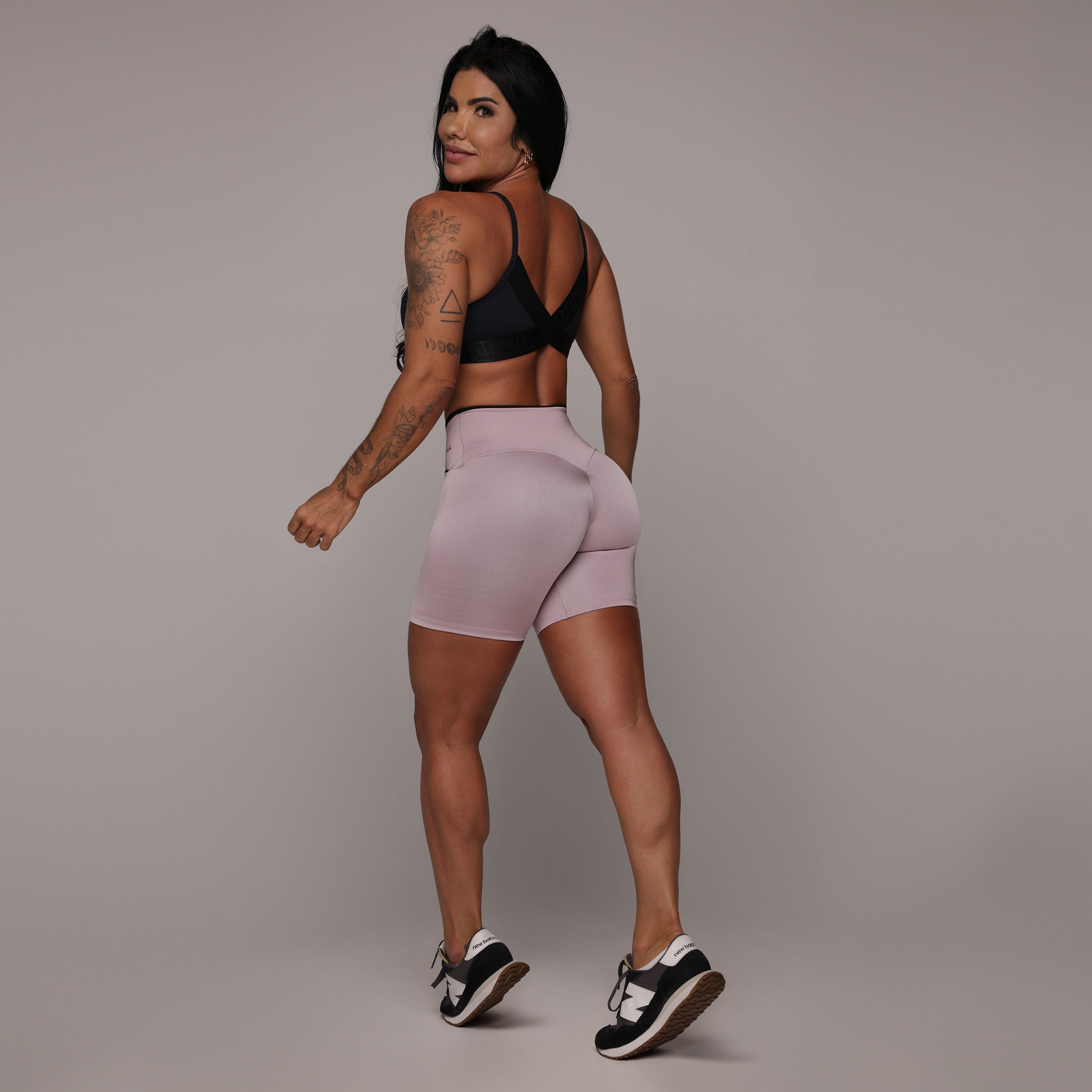 SHORT SENSE BLACKOUT GLOSS ROSÊ - Imagem 5