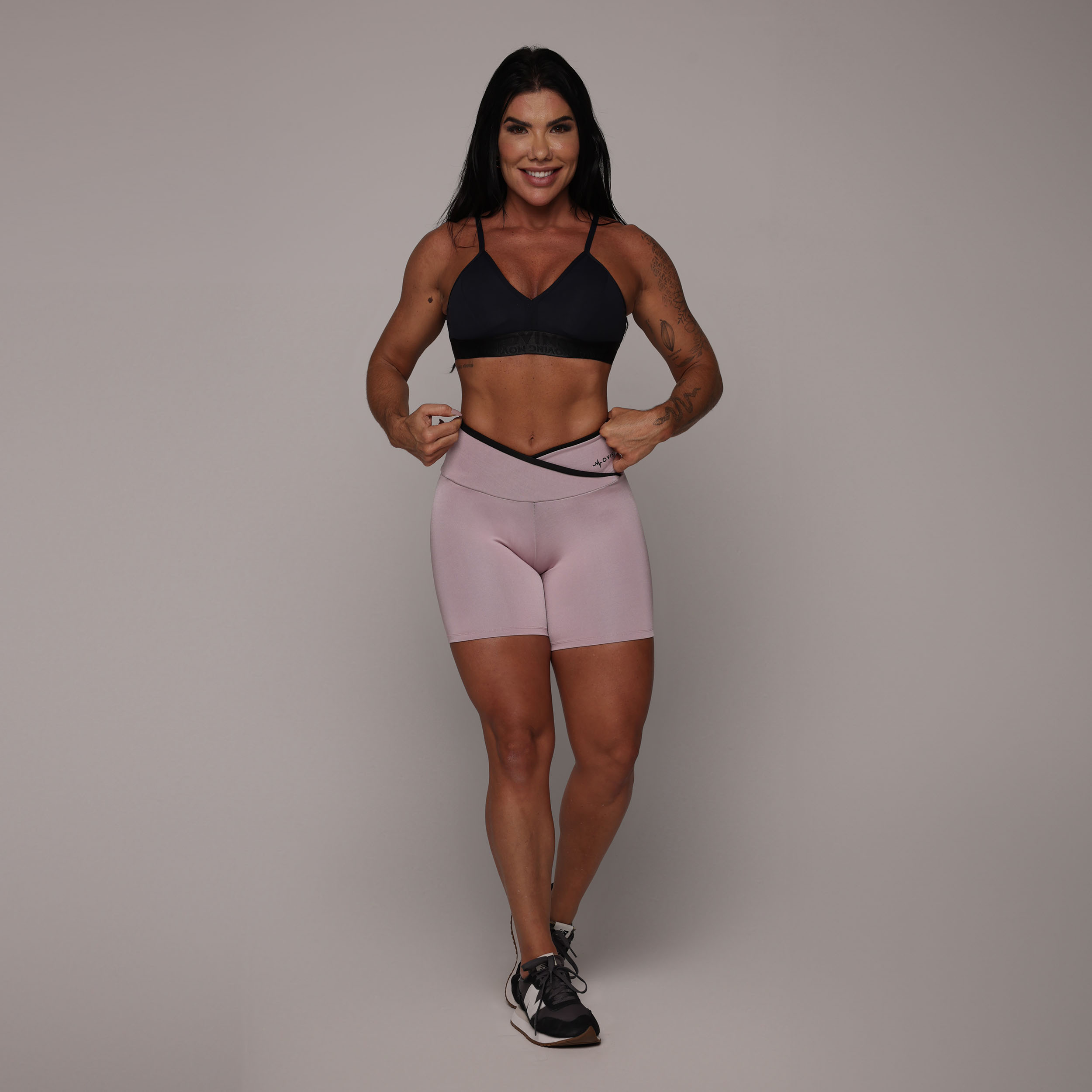 SHORT SENSE BLACKOUT GLOSS ROSÊ - Imagem 7