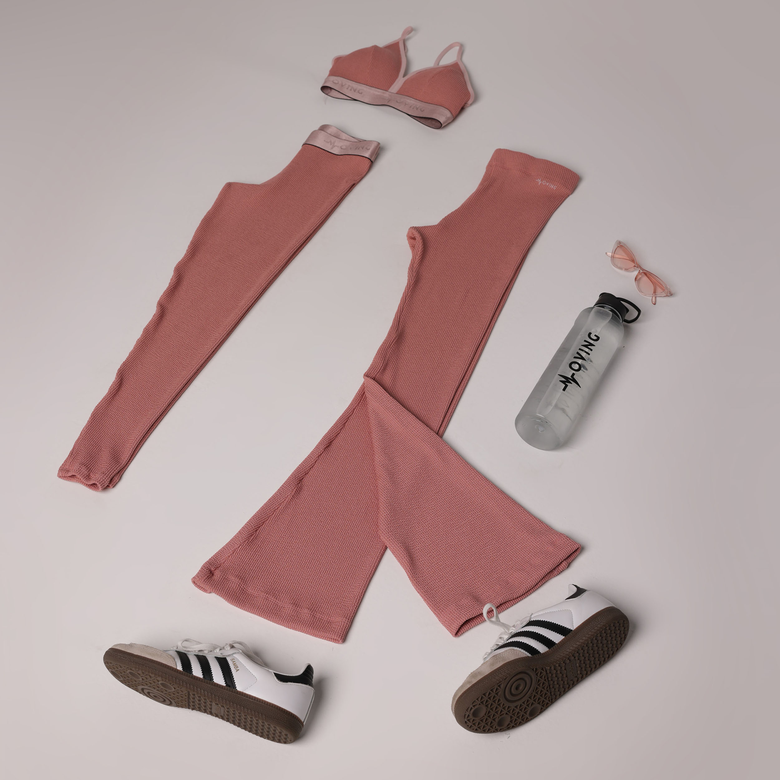 CALÇA FLARE JACQUARD JACQUARD CONFORT ROSÊ - Imagem 8