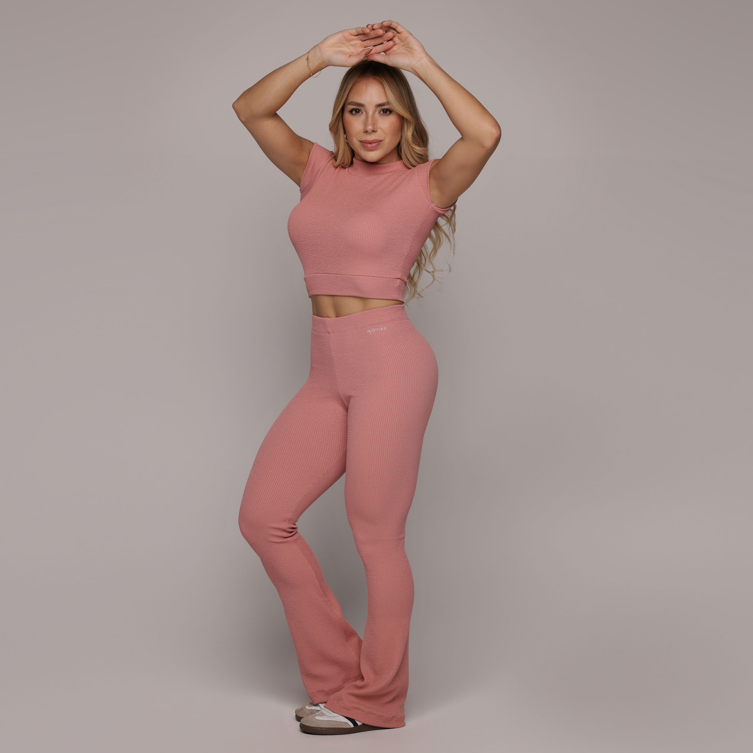 CROPPED CARMEL JACQUARD CONFORT ROSÊ - Imagem 5