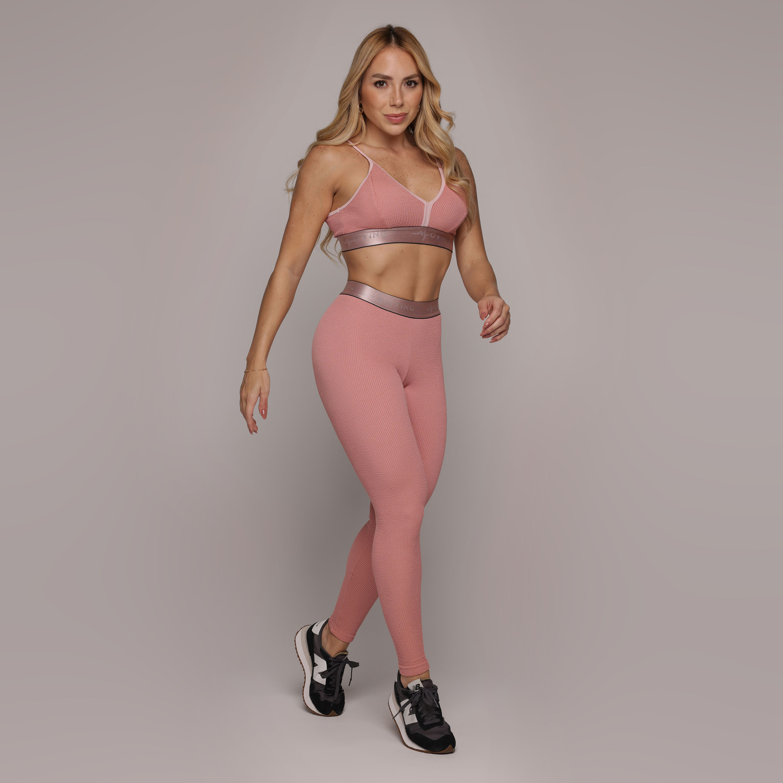 LEGGING ÉPIC JACQUARD CONFORT ROSÊ - Imagem 6