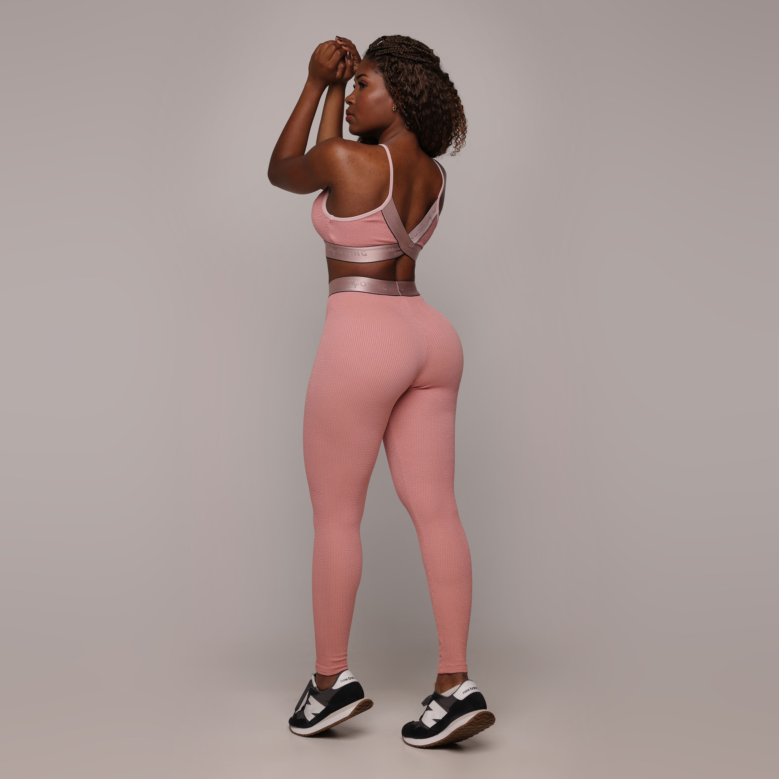 LEGGING ÉPIC JACQUARD CONFORT ROSÊ - Imagem 8