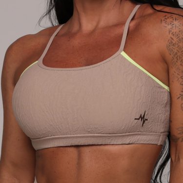 TOP LAS VEGAS JACQUARD DUNAS NUDE