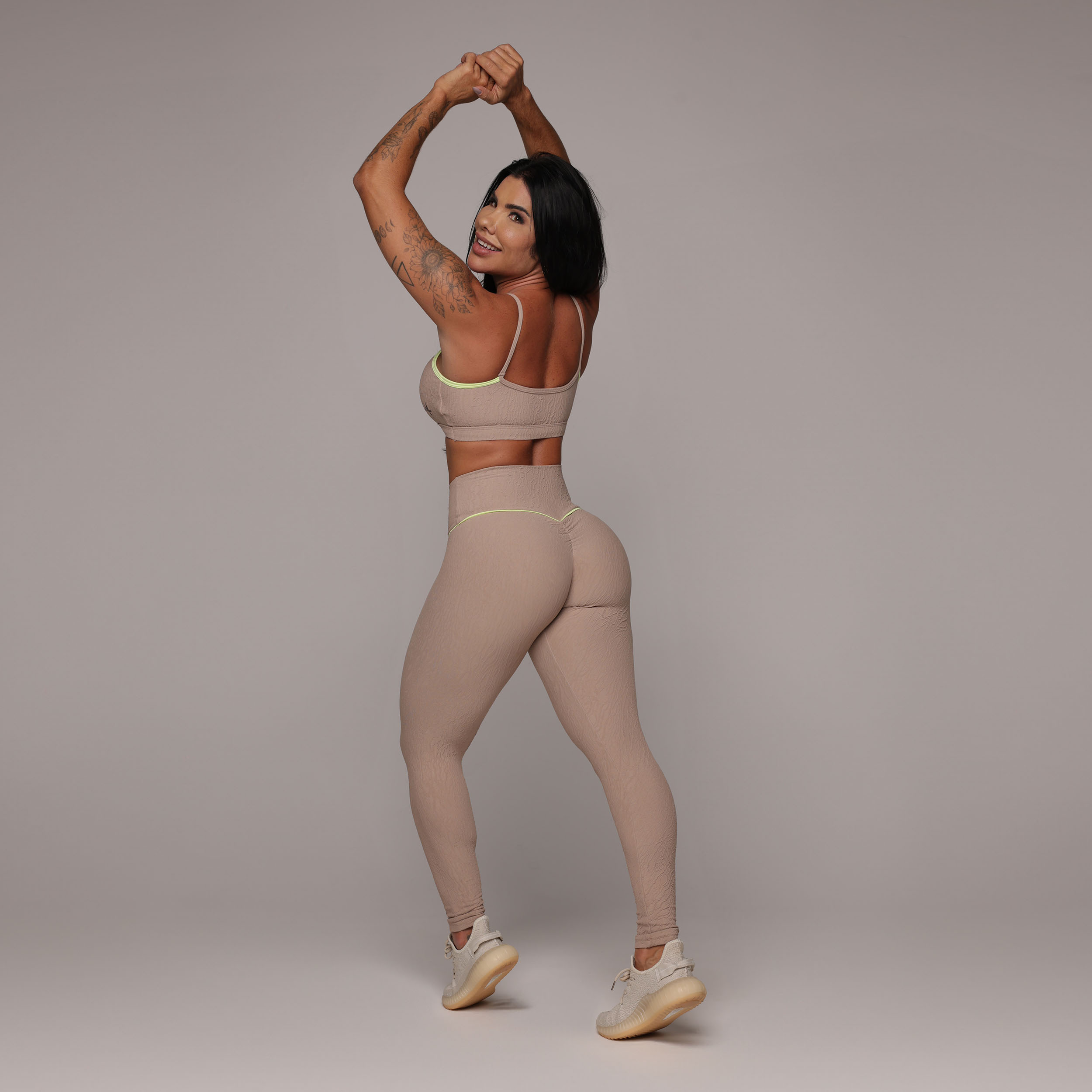 TOP LAS VEGAS JACQUARD DUNAS NUDE - Imagem 5