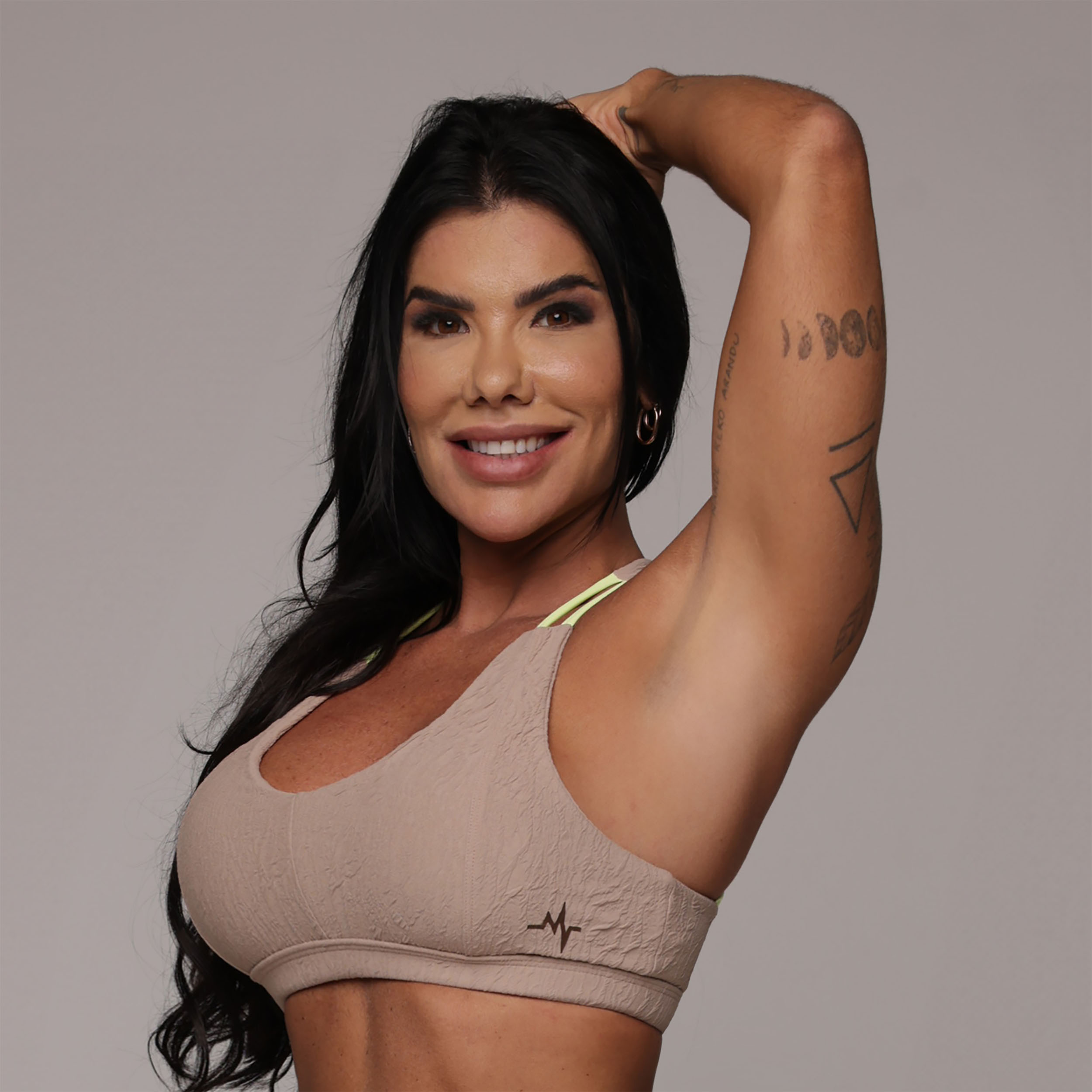 TOP QUEBEC JACQUARD DUNAS NUDE - Imagem 3