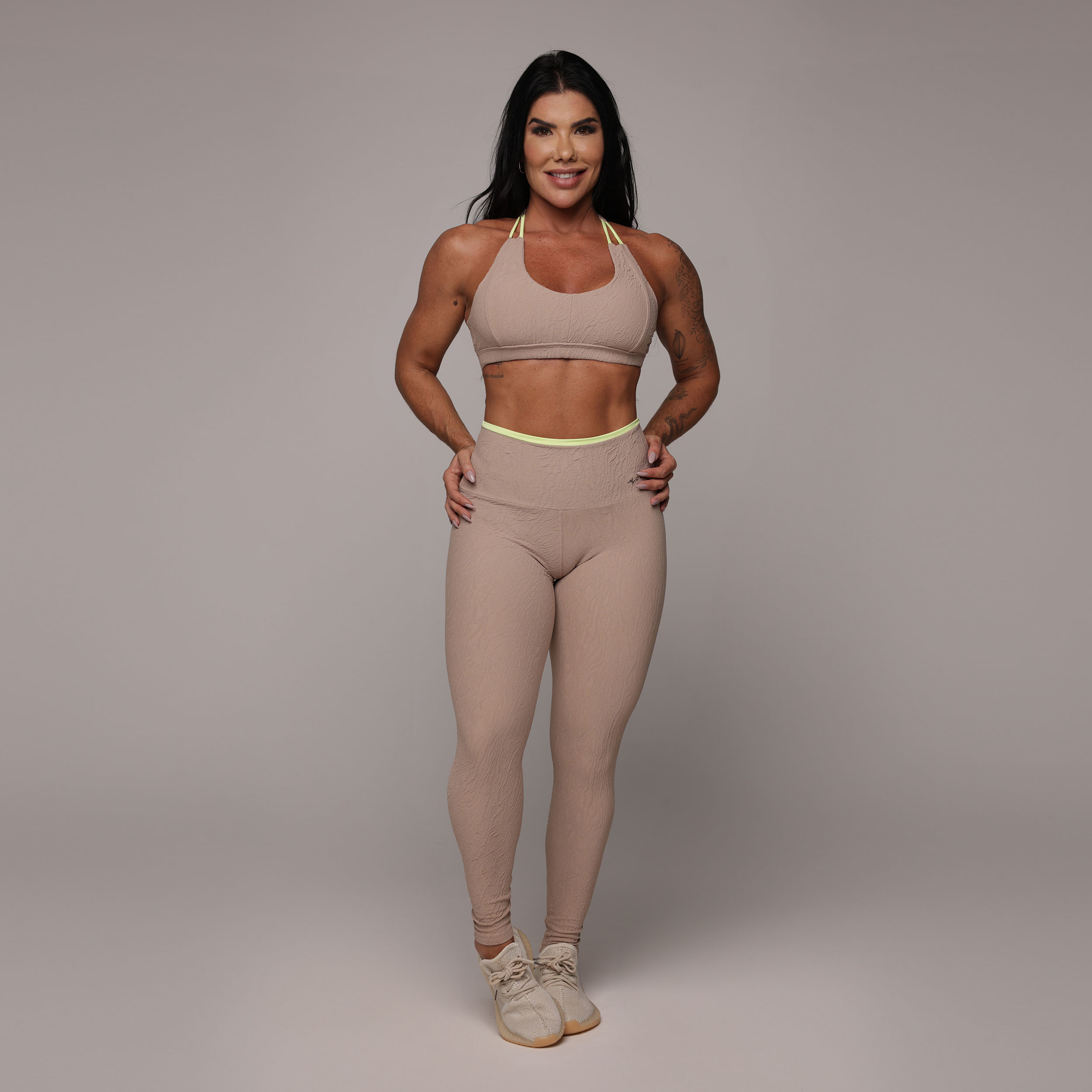 TOP QUEBEC JACQUARD DUNAS NUDE - Imagem 5