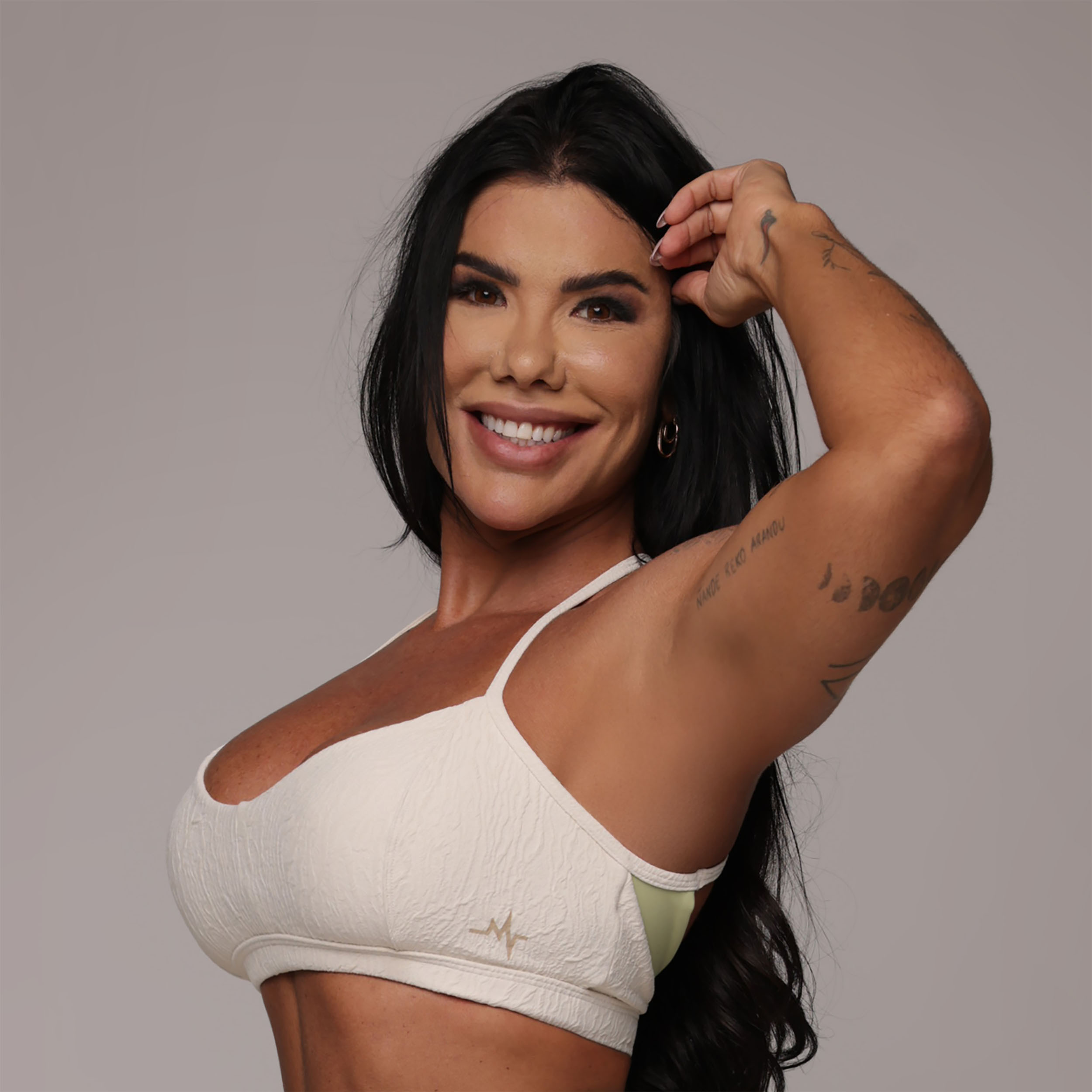 TOP DETROIT JACQUARD DUNAS OFF-WHITE - Imagem 3