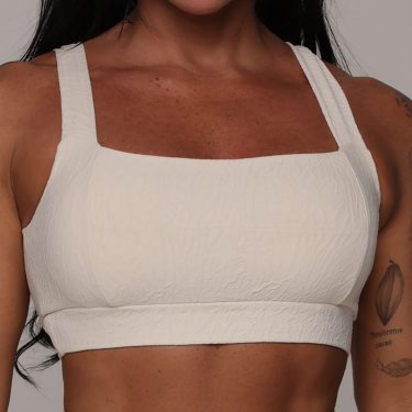 TOP ÍRIS JACQUARD DUNAS OFF-WHITE