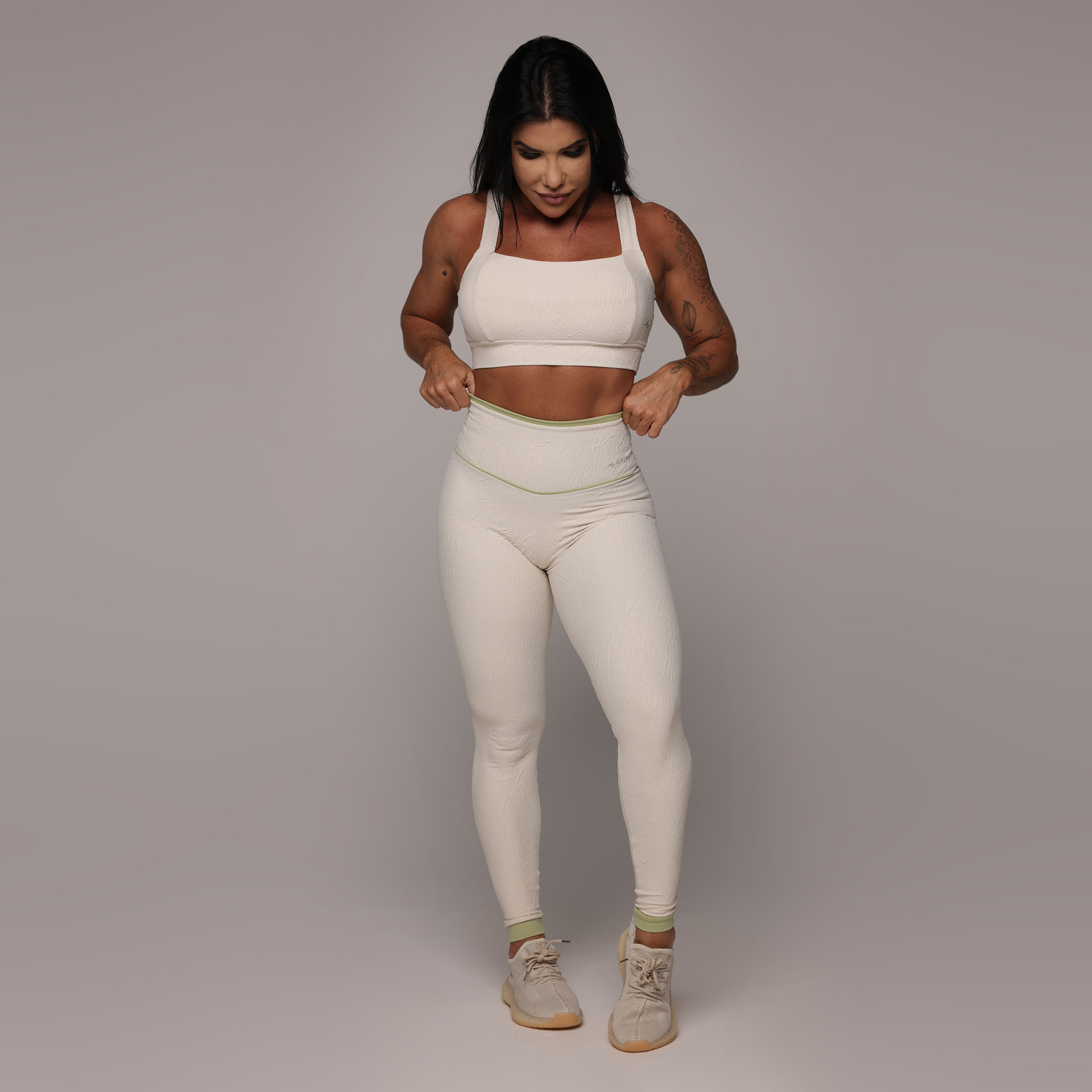 TOP ÍRIS JACQUARD DUNAS OFF-WHITE - Imagem 3