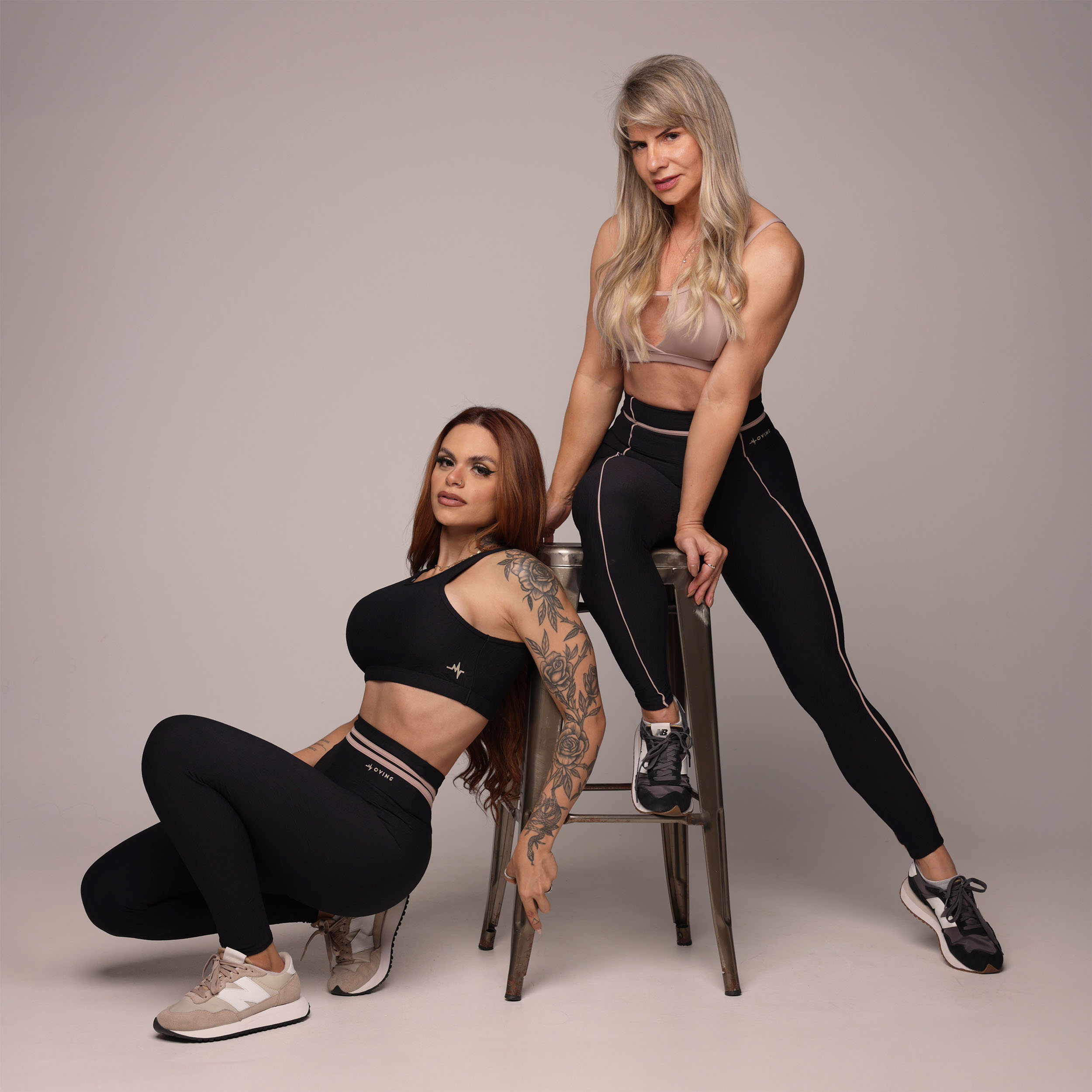 LEGGING QUEENS JACQUARD DUNAS PRETO - Imagem 7