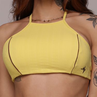 TOP EMOTION JACQUARD FLOWERS HONEY