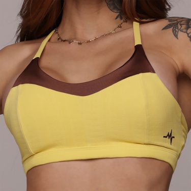 TOP LOS ANGELES JACQUARD FLOWERS HONEY