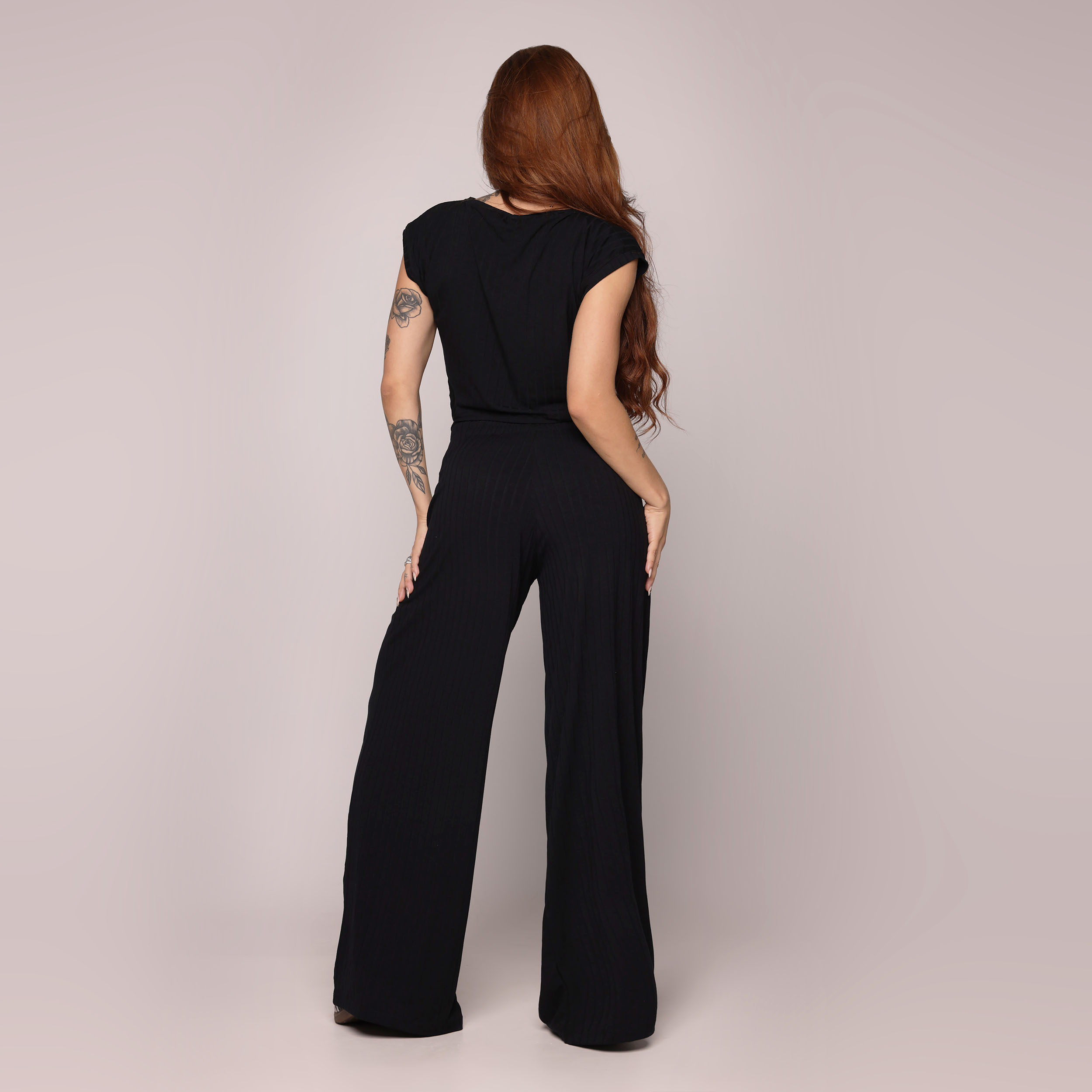 CALÇA PANTALONA RISQUÉ PRETO - Imagem 5