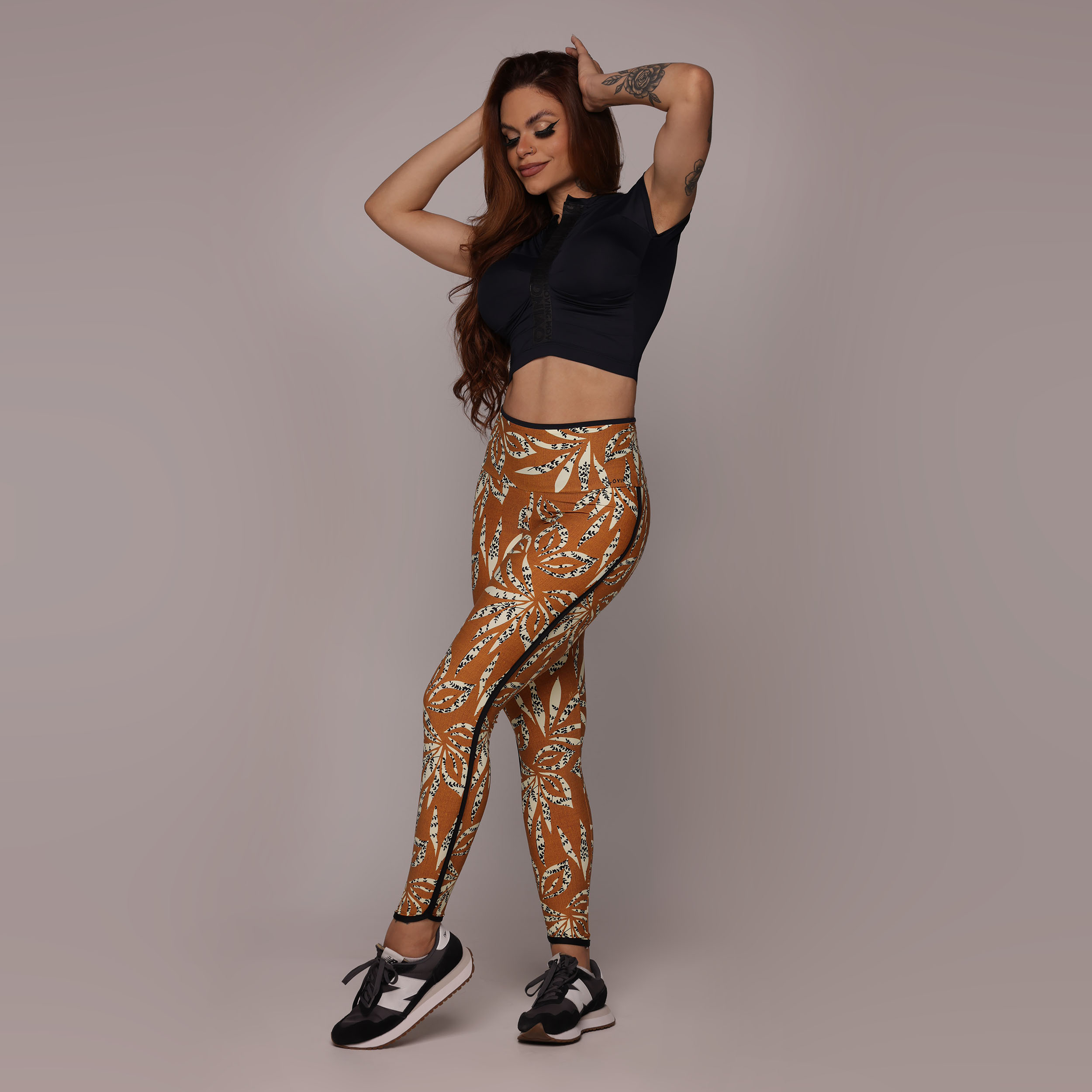 LEGGING LIVE EMPINA BUMBUM BICOLOR ZAHARA EXCLUSIVA - Imagem 3