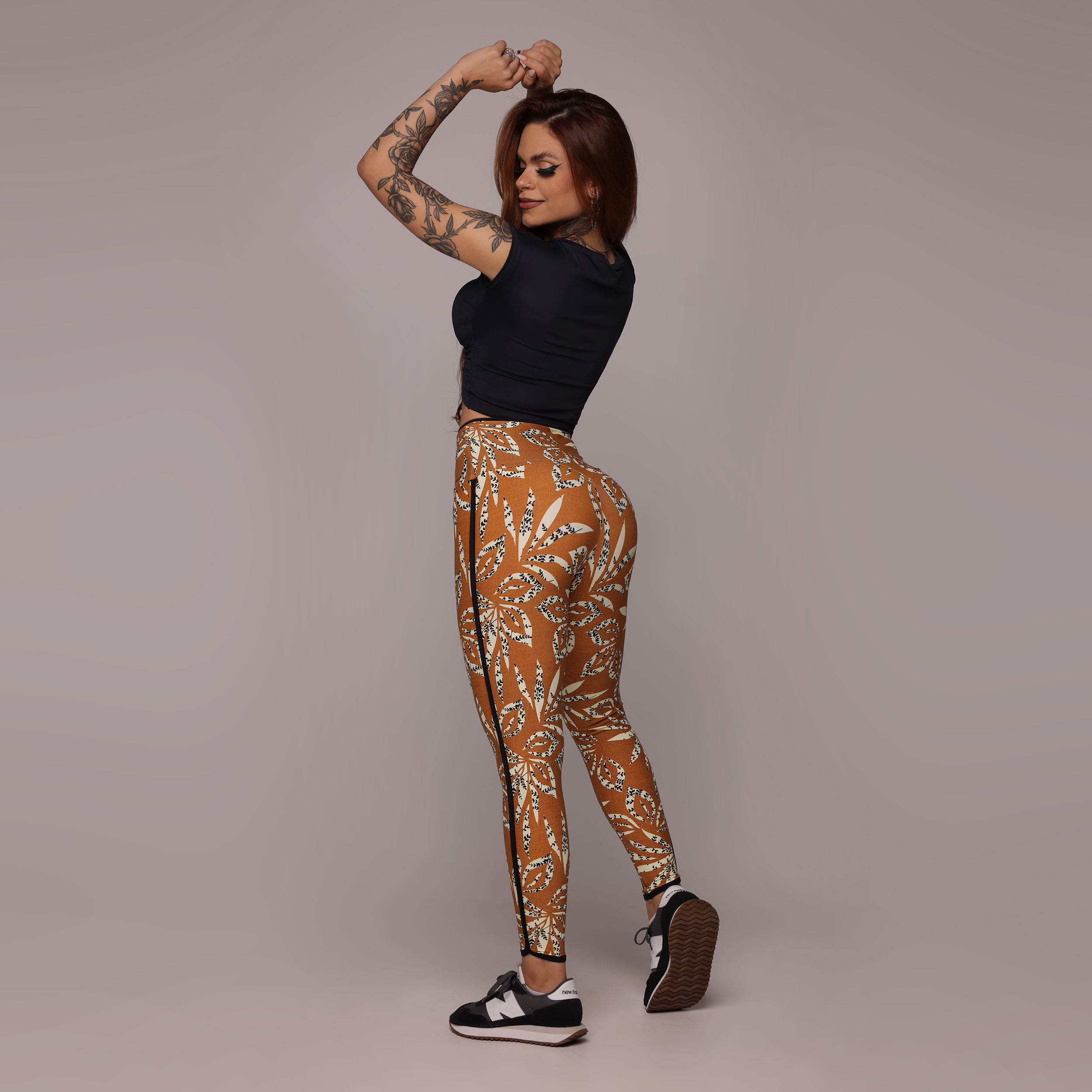 LEGGING LIVE EMPINA BUMBUM BICOLOR ZAHARA EXCLUSIVA - Imagem 5