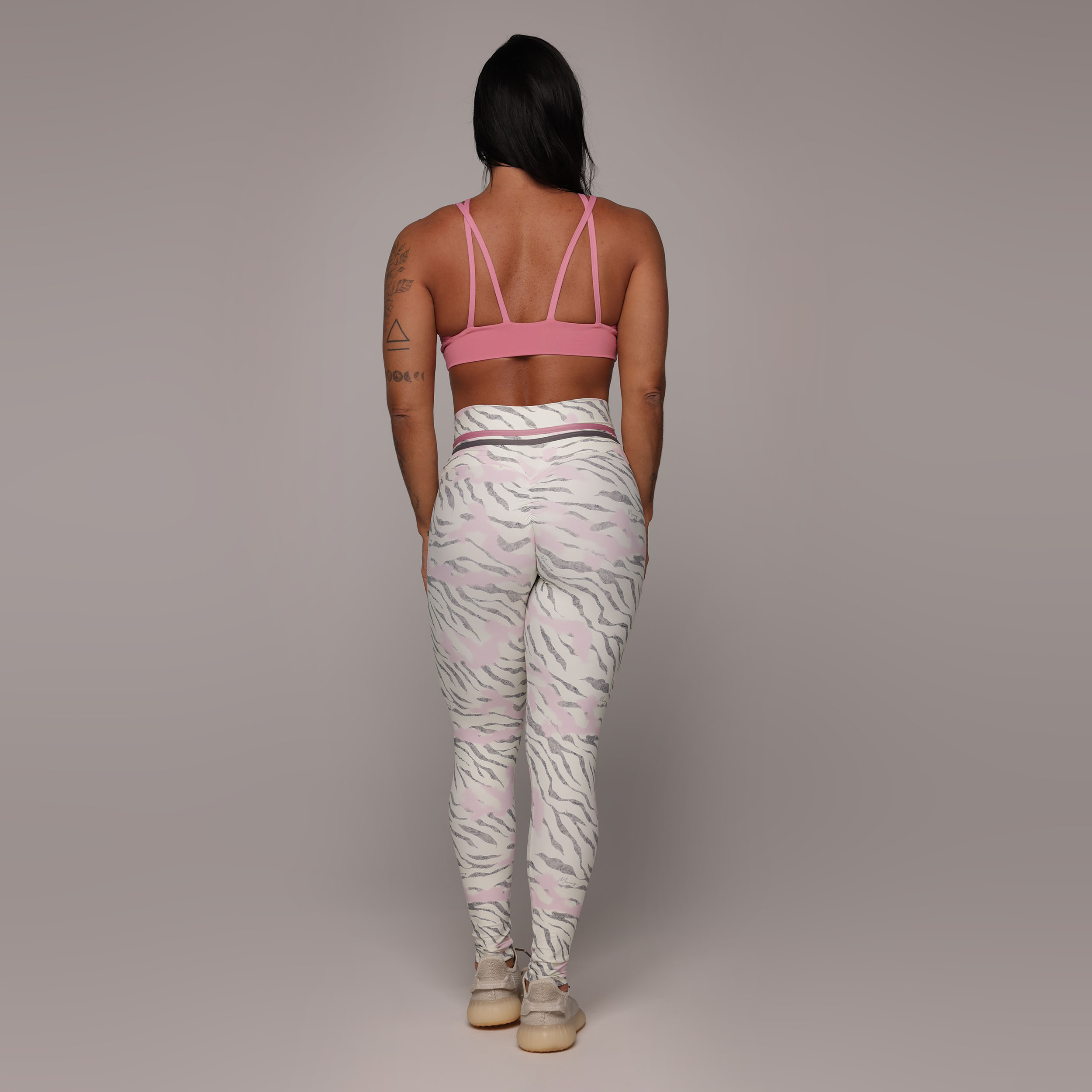 LEGGING EMPINA BUMBUM ZEBRA BLUSH EXCLUSIVA - Imagem 6
