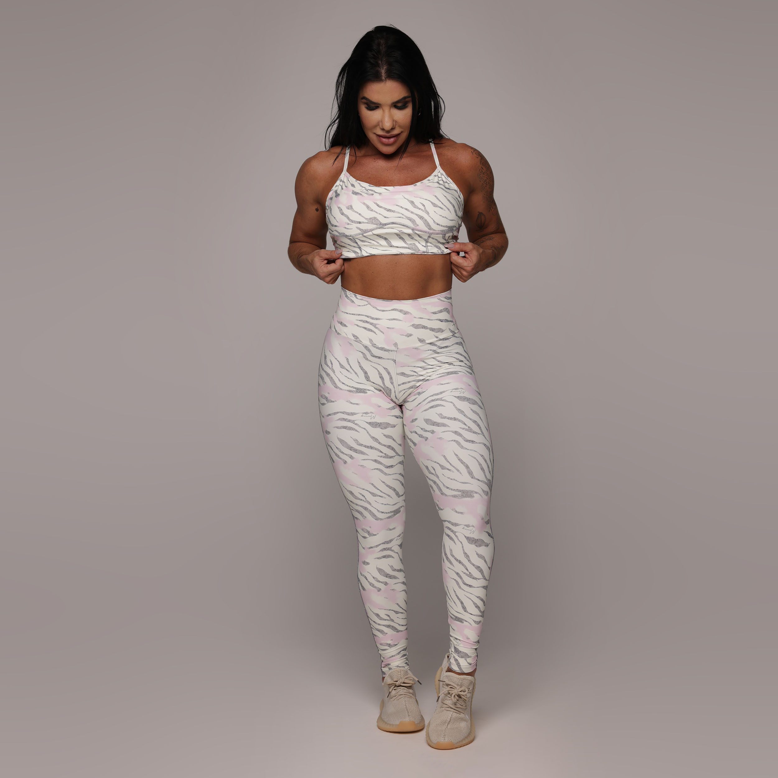 LEGGING VISION ZEBRA BLUSH EXCLUSIVA - Imagem 5