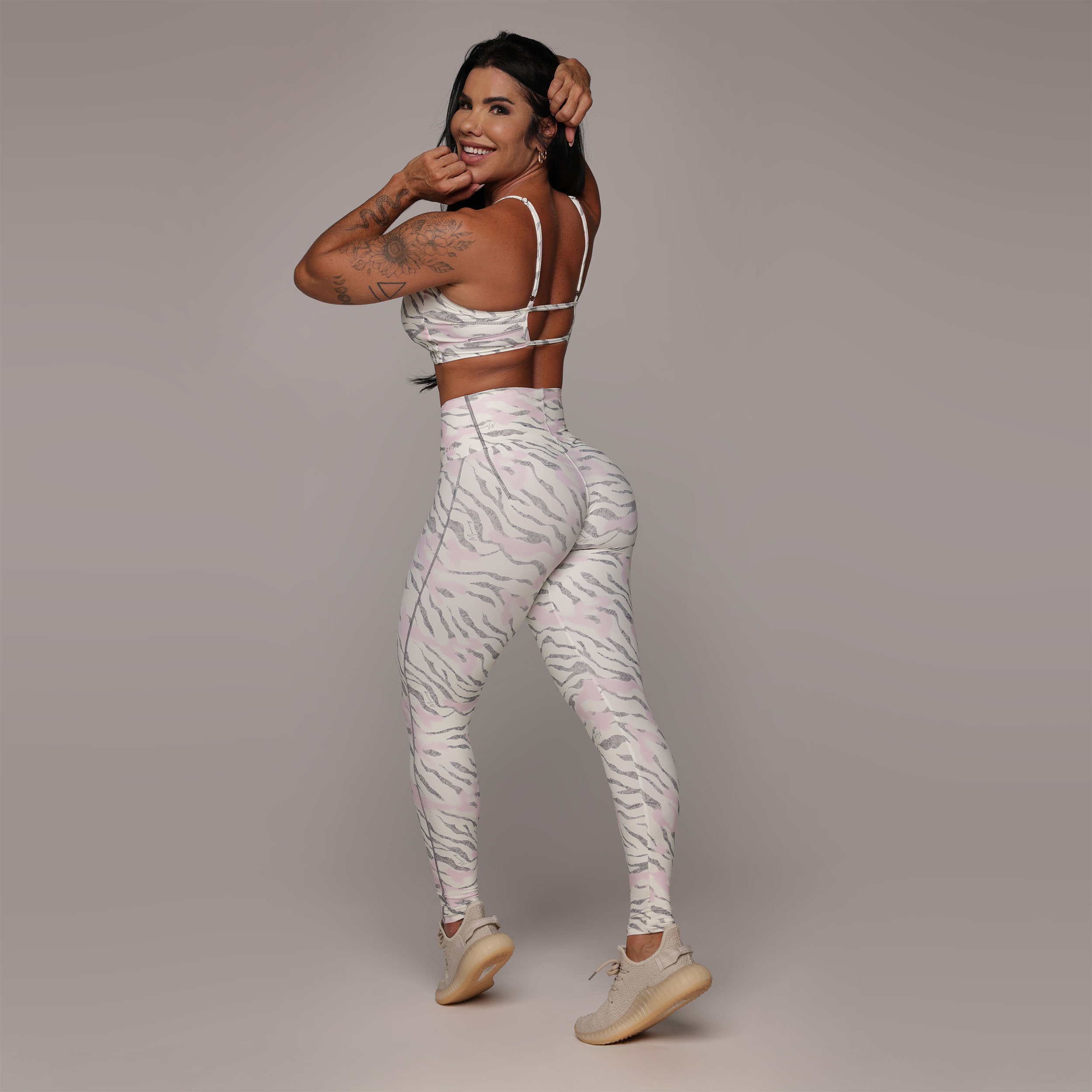 LEGGING VISION ZEBRA BLUSH EXCLUSIVA - Imagem 6